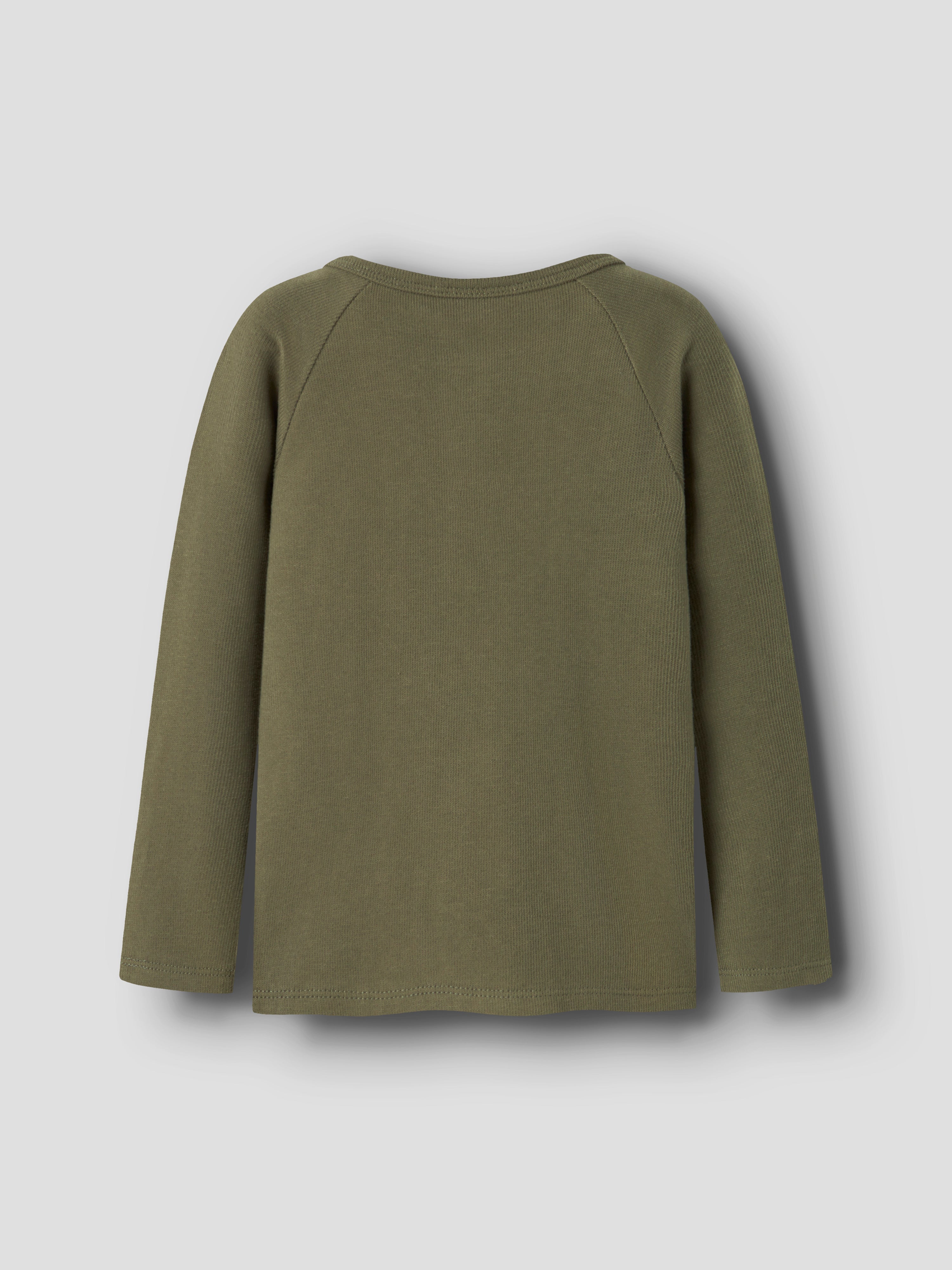 Lil Atelier Luno - LS Slim Top - Winter Moss