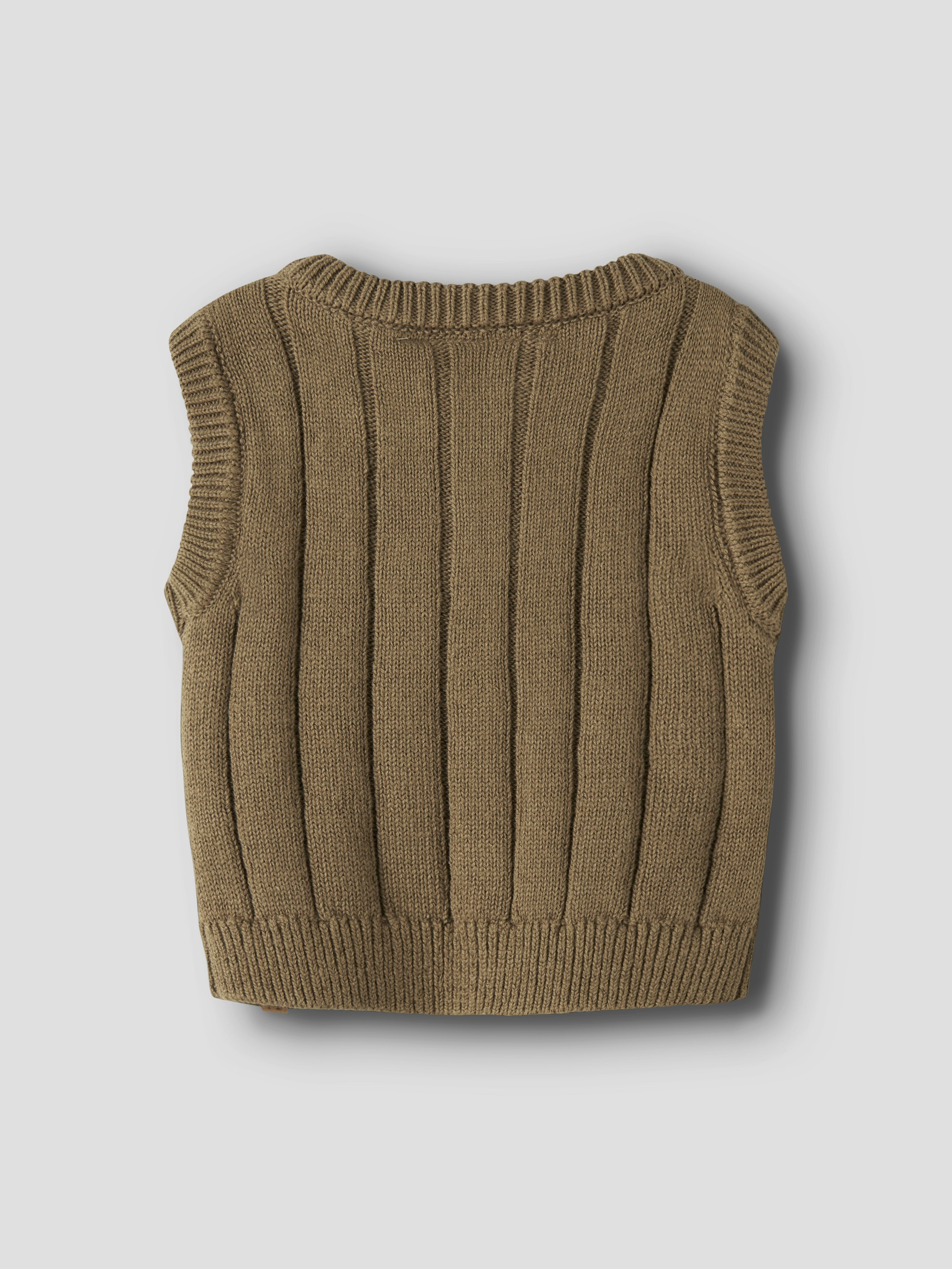 Lil Atelier Lomon - Knit Vest - Kangaroo