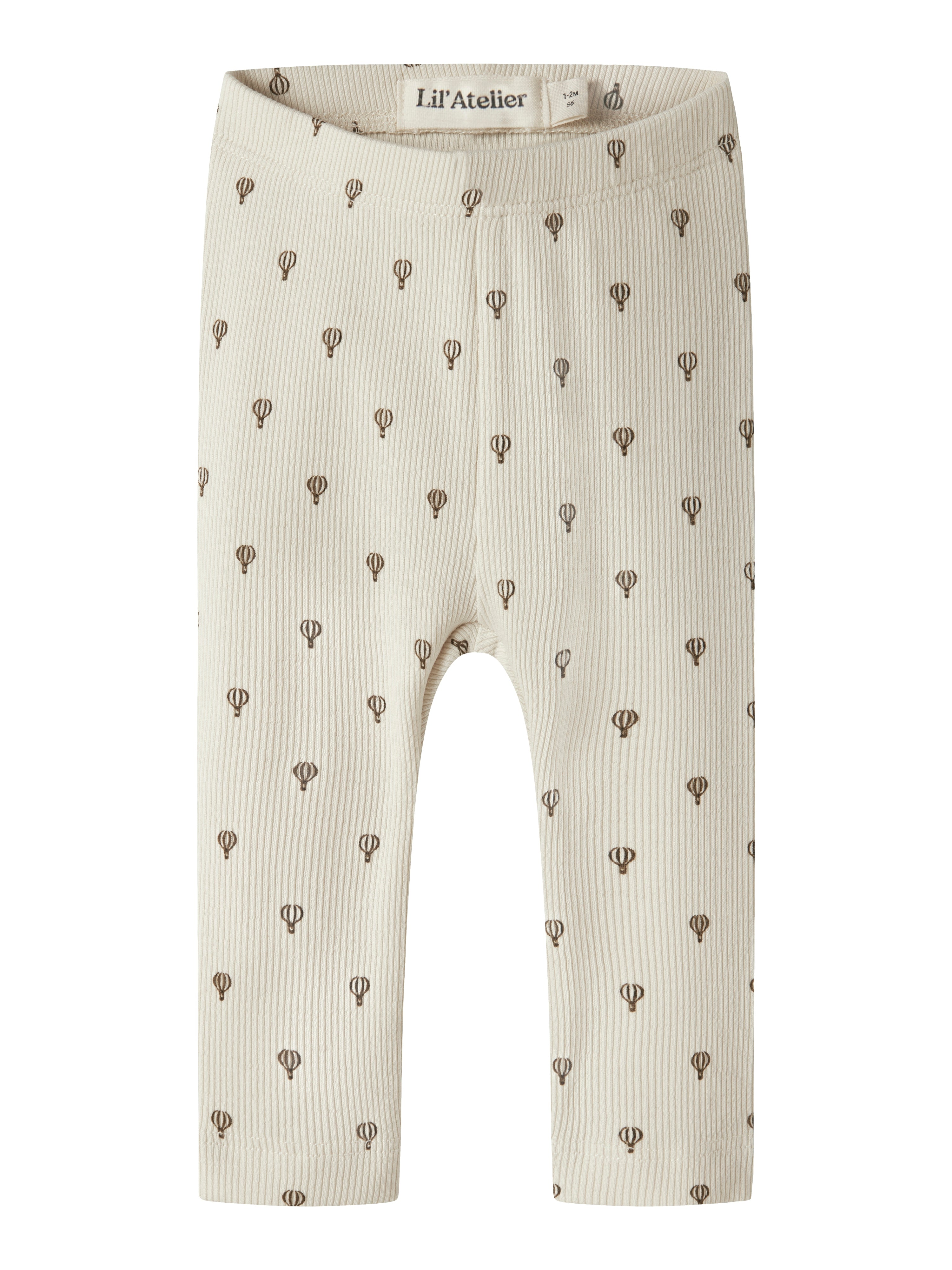 Lil Atelier Gago - Kye Slim Leggings NOOS - Turtledove/Air Balloon