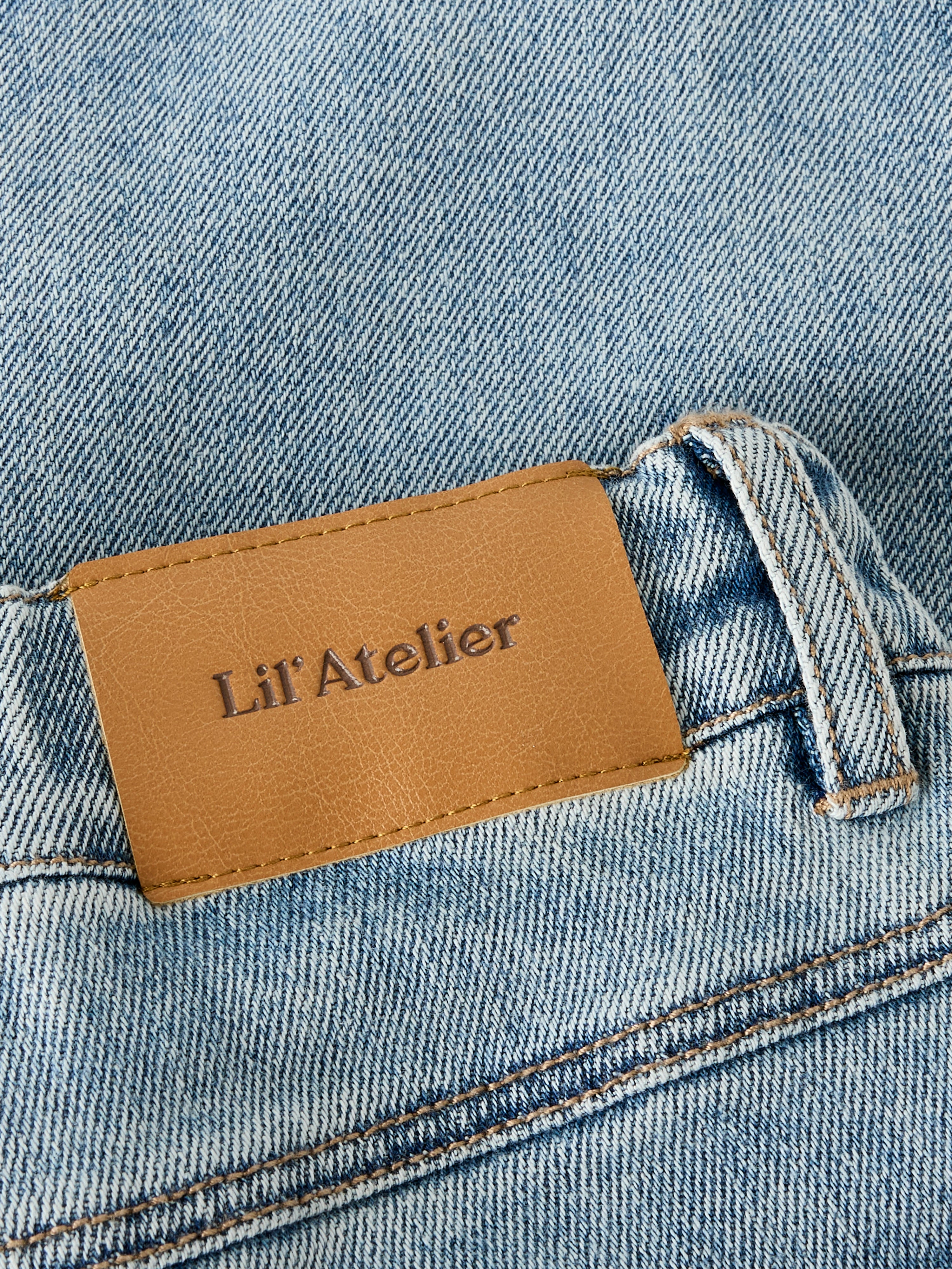 Lil Atelier Darlee - Loose Jeans - Medium Blue Denim