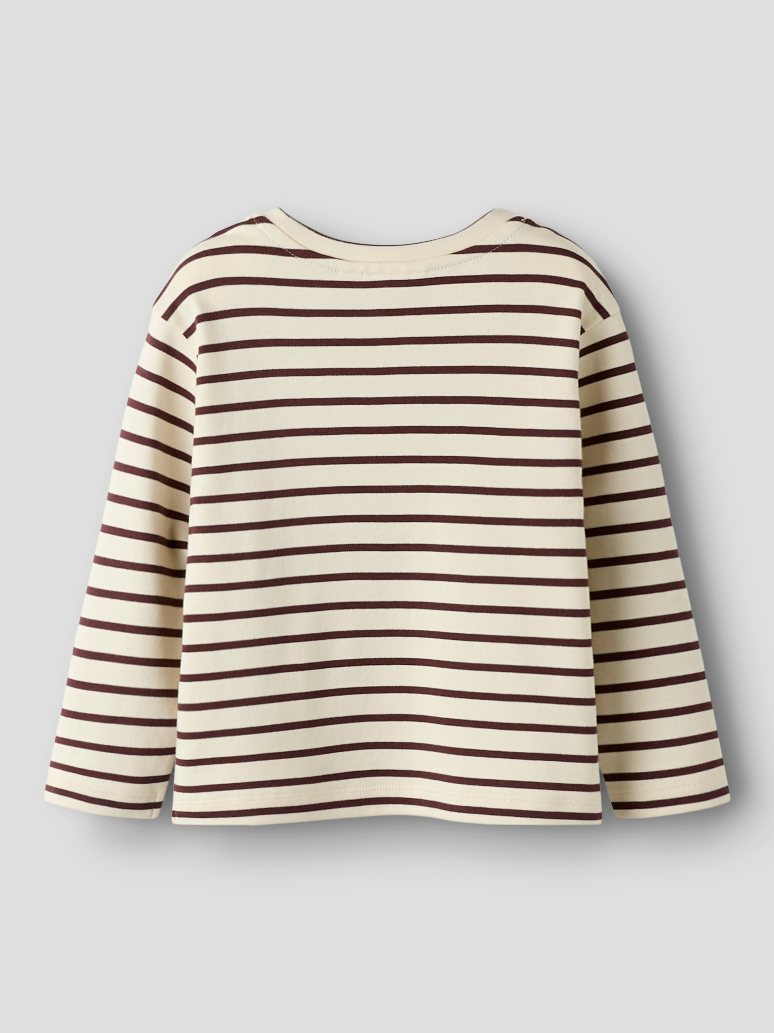 Lil Atelier Limia Loose Top - Turtledove/Catawba Grape