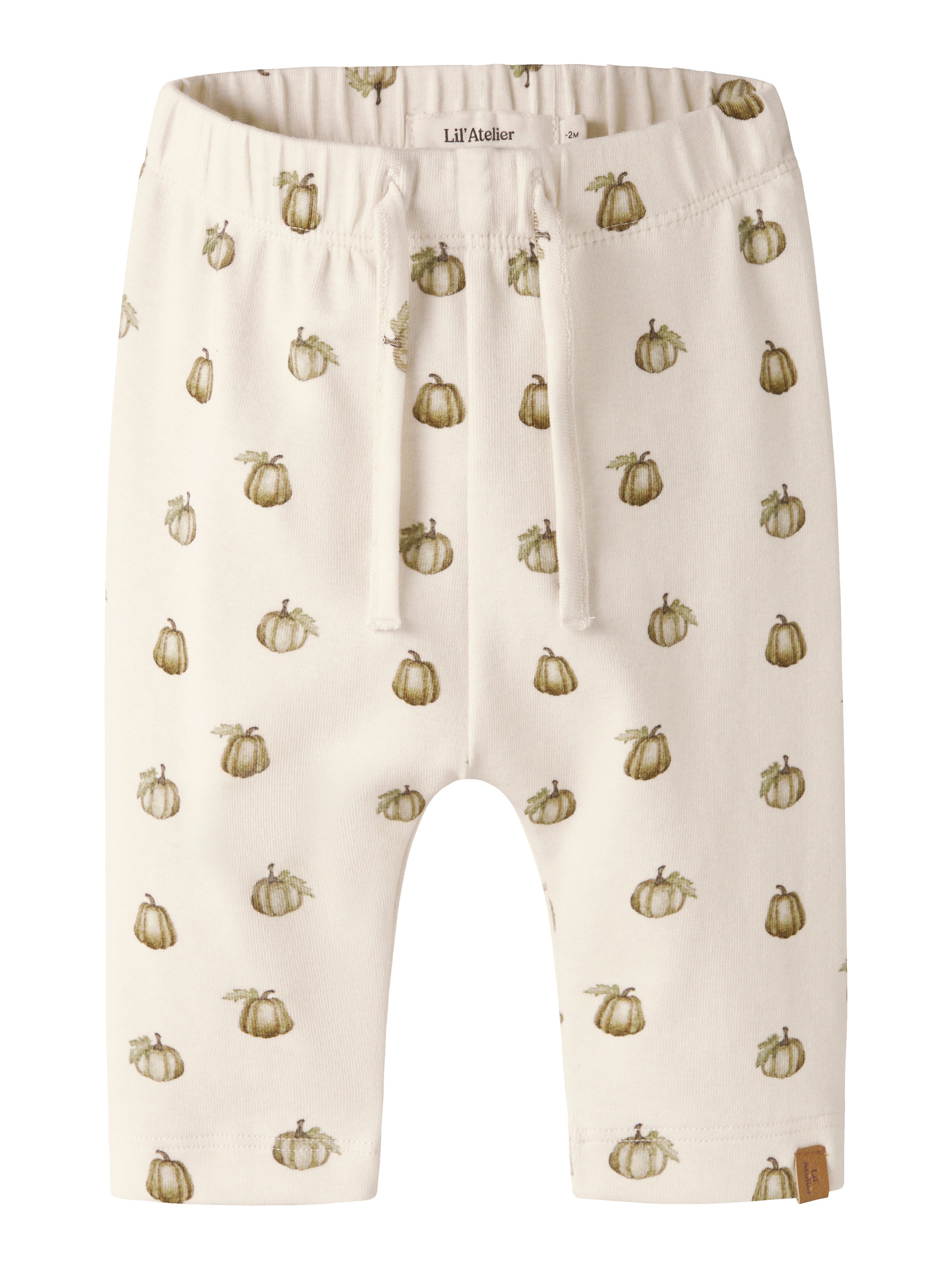 Lil Atelier Gayo - Ses Loose Pant - Turtledove / Pumpkin