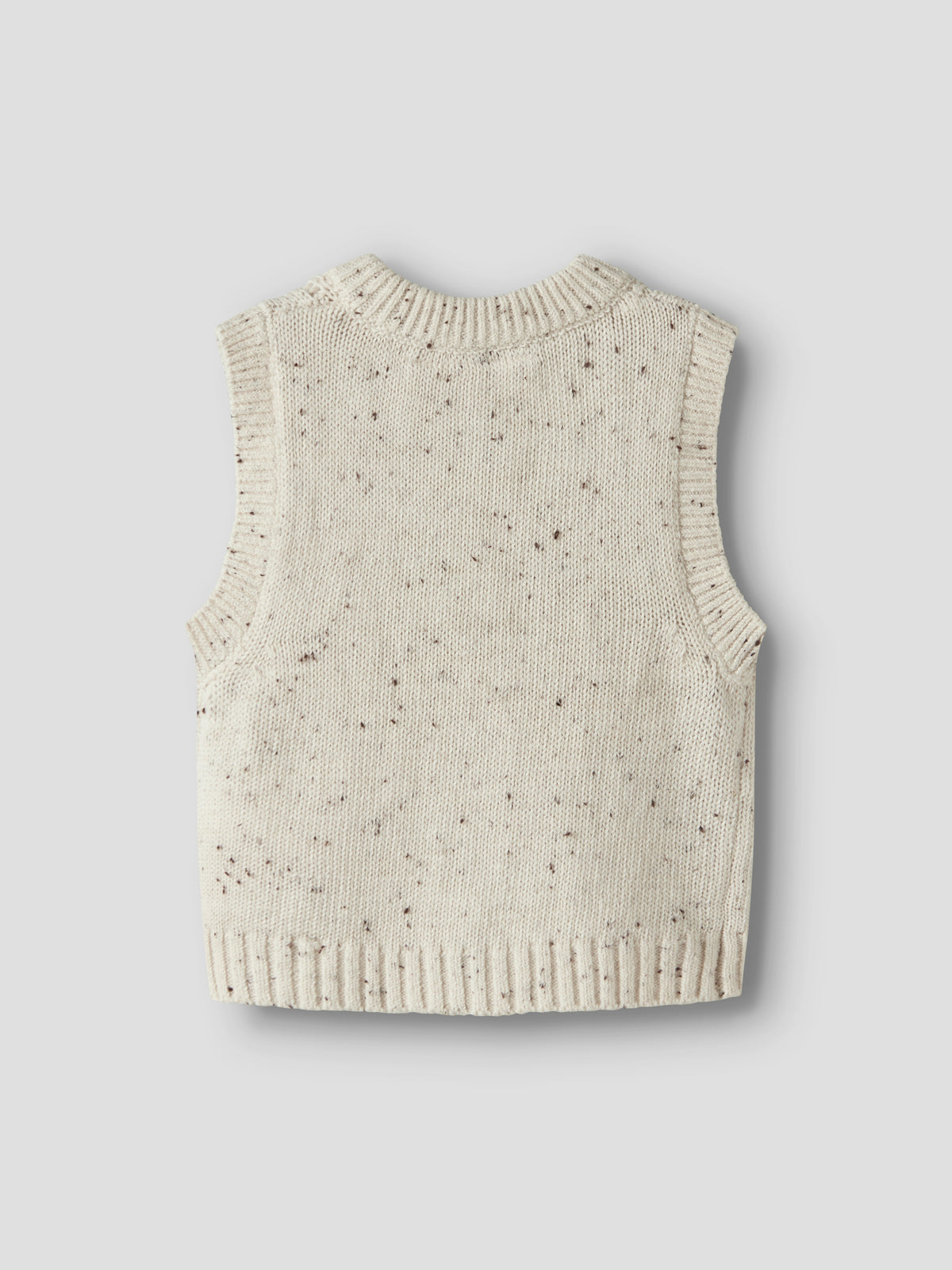Lil Atelier Galto - Kai Knit Vest - Turtledove