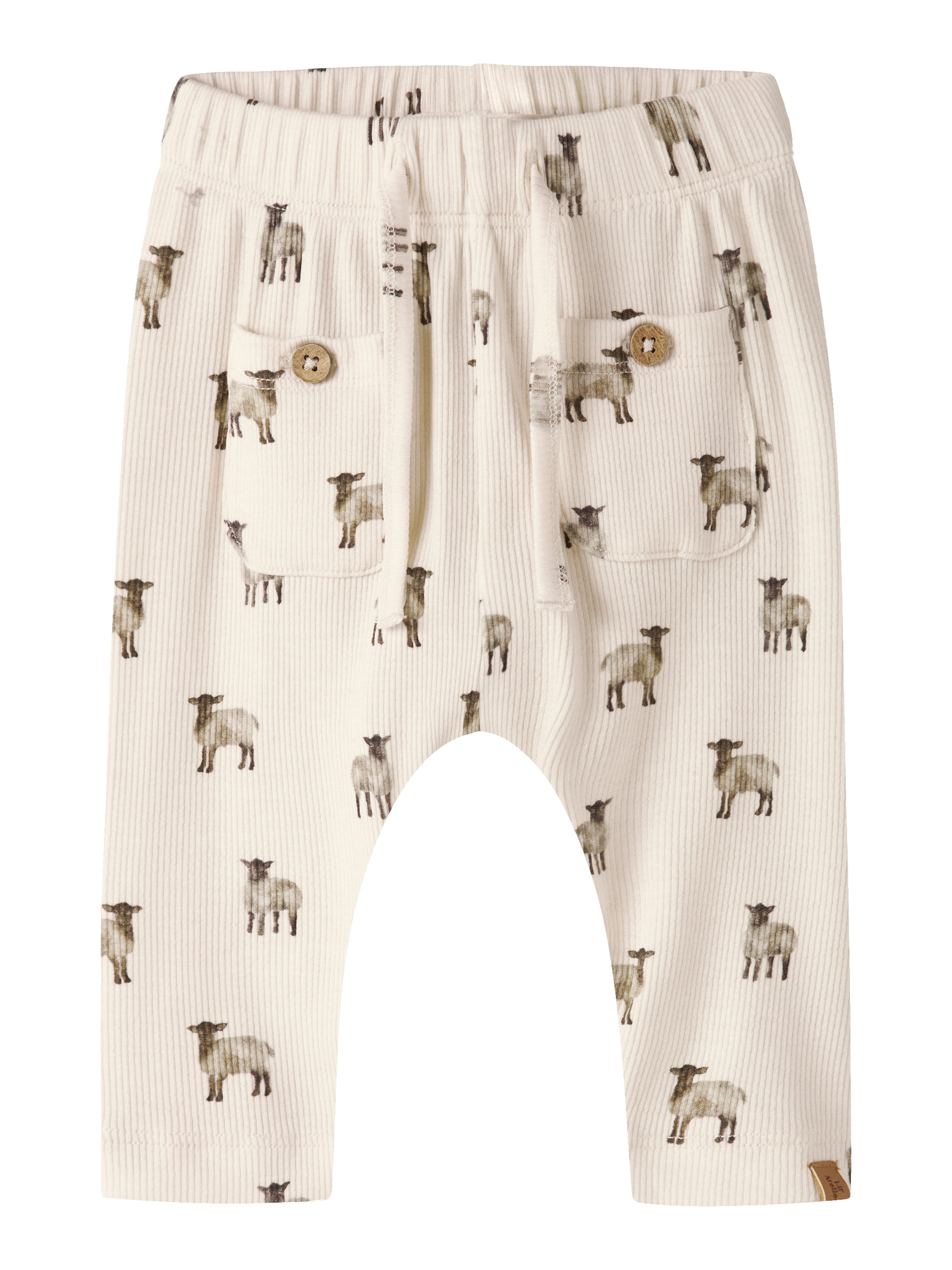 Lil Atelier - Gavo Enk  Loose Pant - Turtledove / Sheep