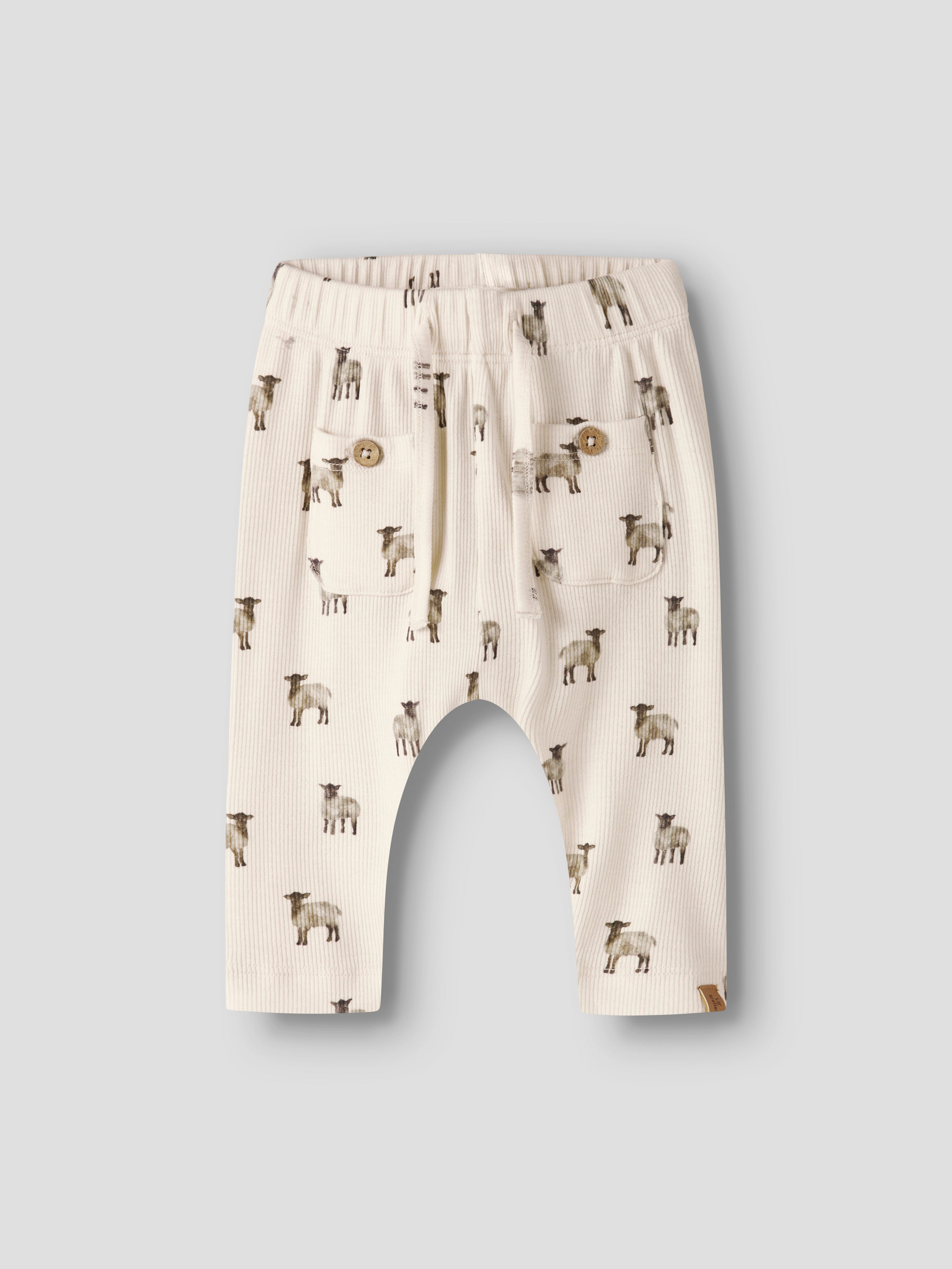 Lil Atelier - Gavo Enk  Loose Pant - Turtledove / Sheep