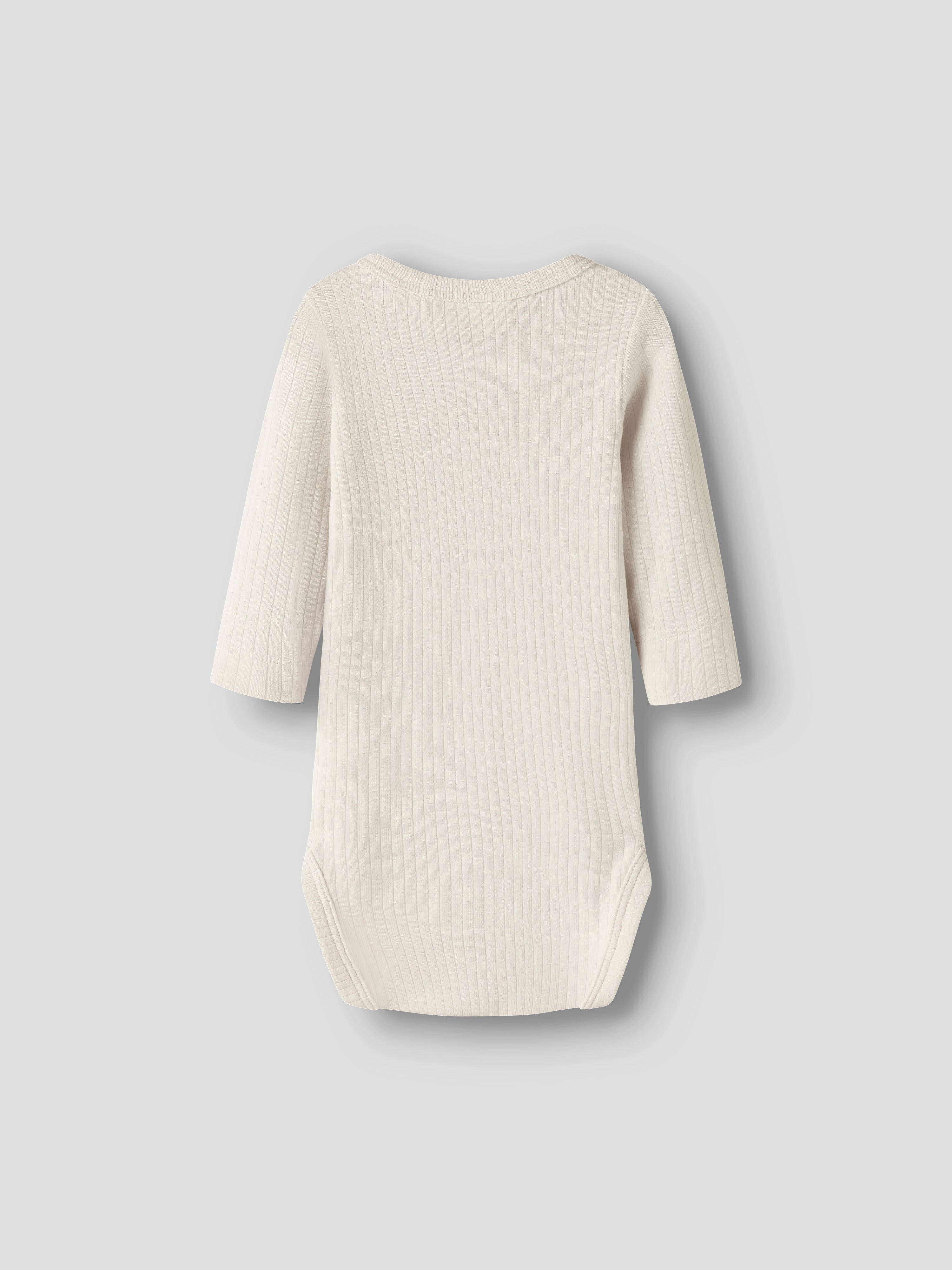 Lil Atelier - Gabo Bib LS Slim Body  - Turtledove