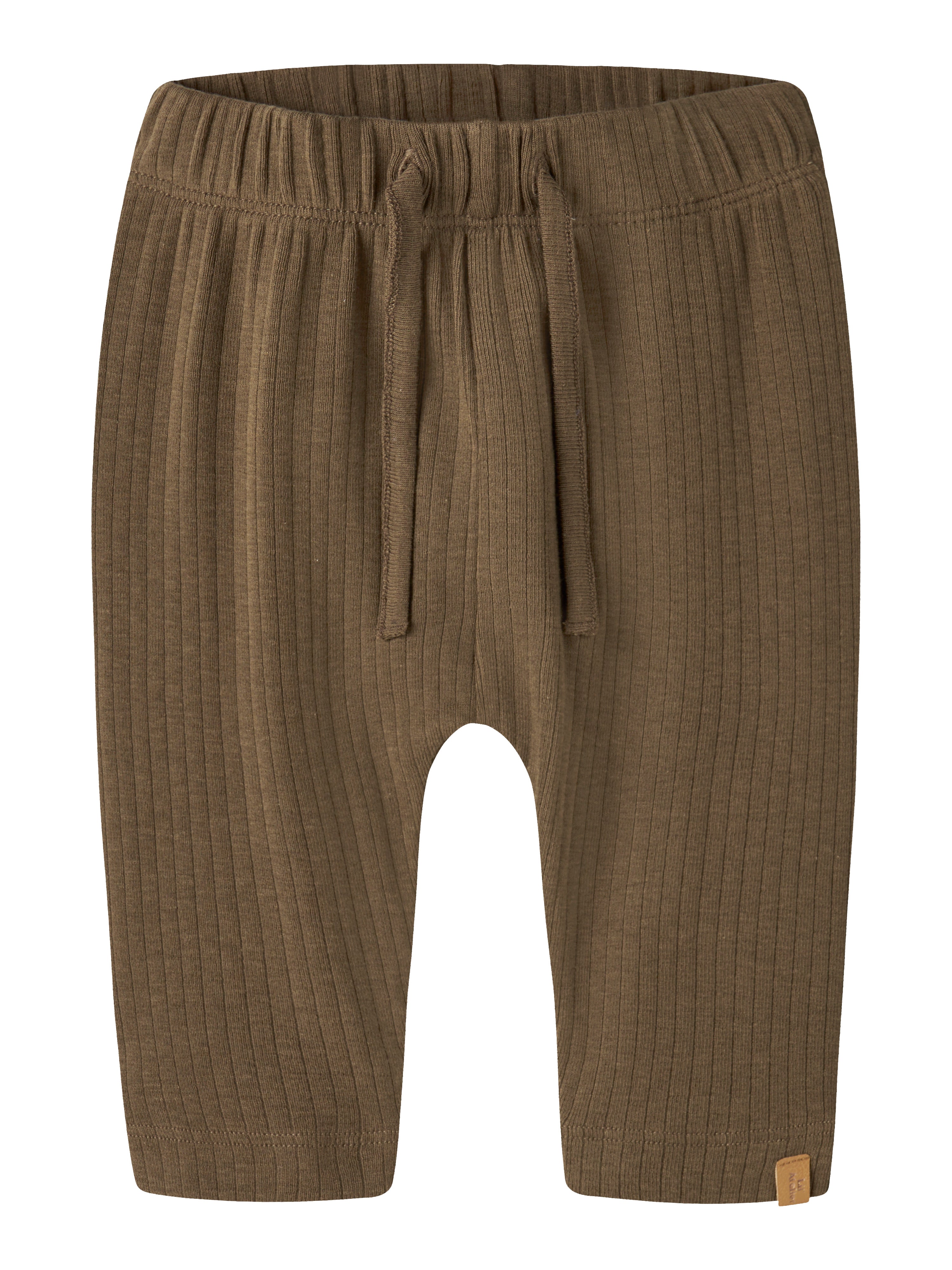 Lil Atelier - Gabo Bib Loose Pant -  Teak