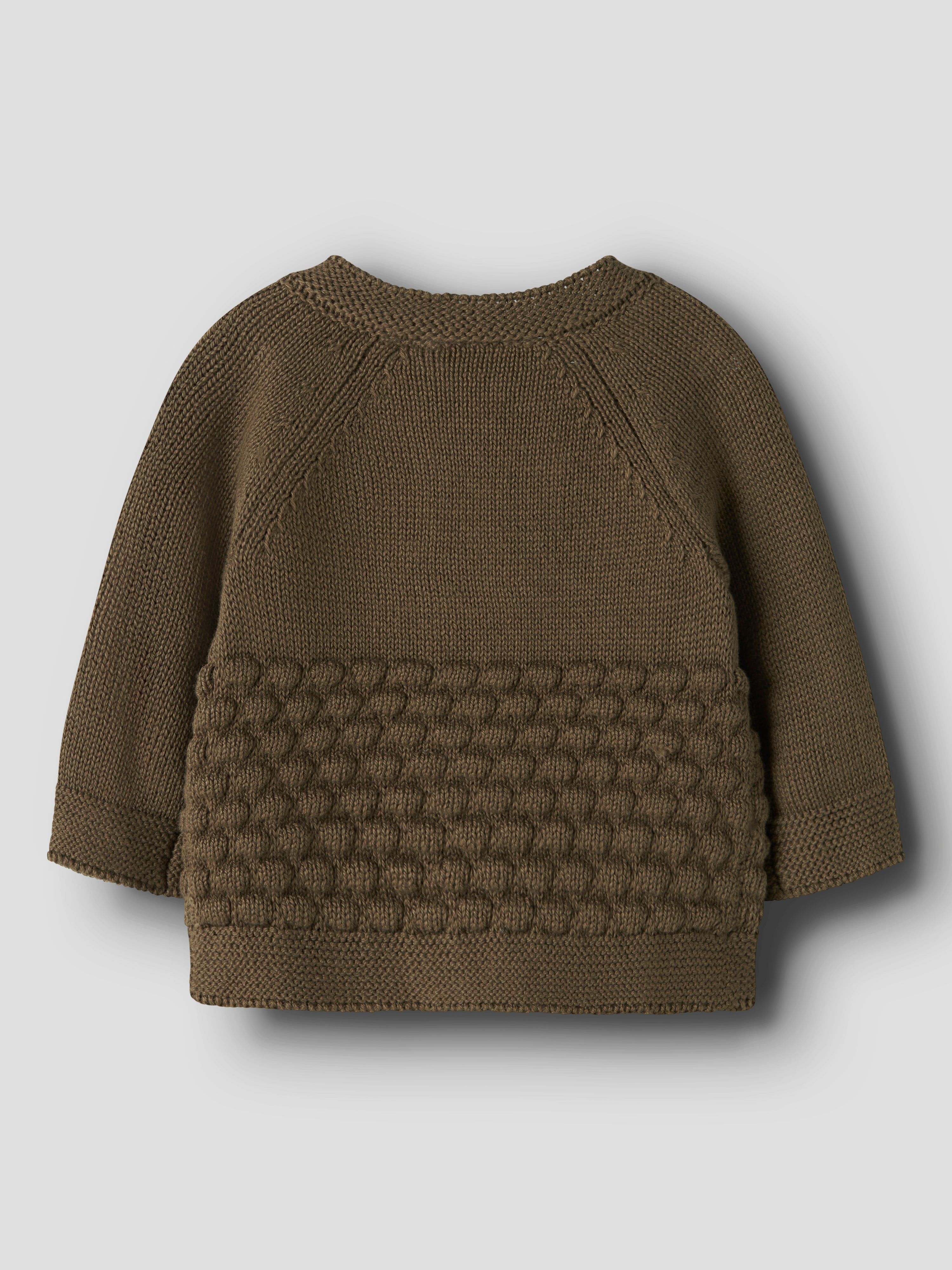 Lil Atelier - Nobir LS Knit Card - Teak