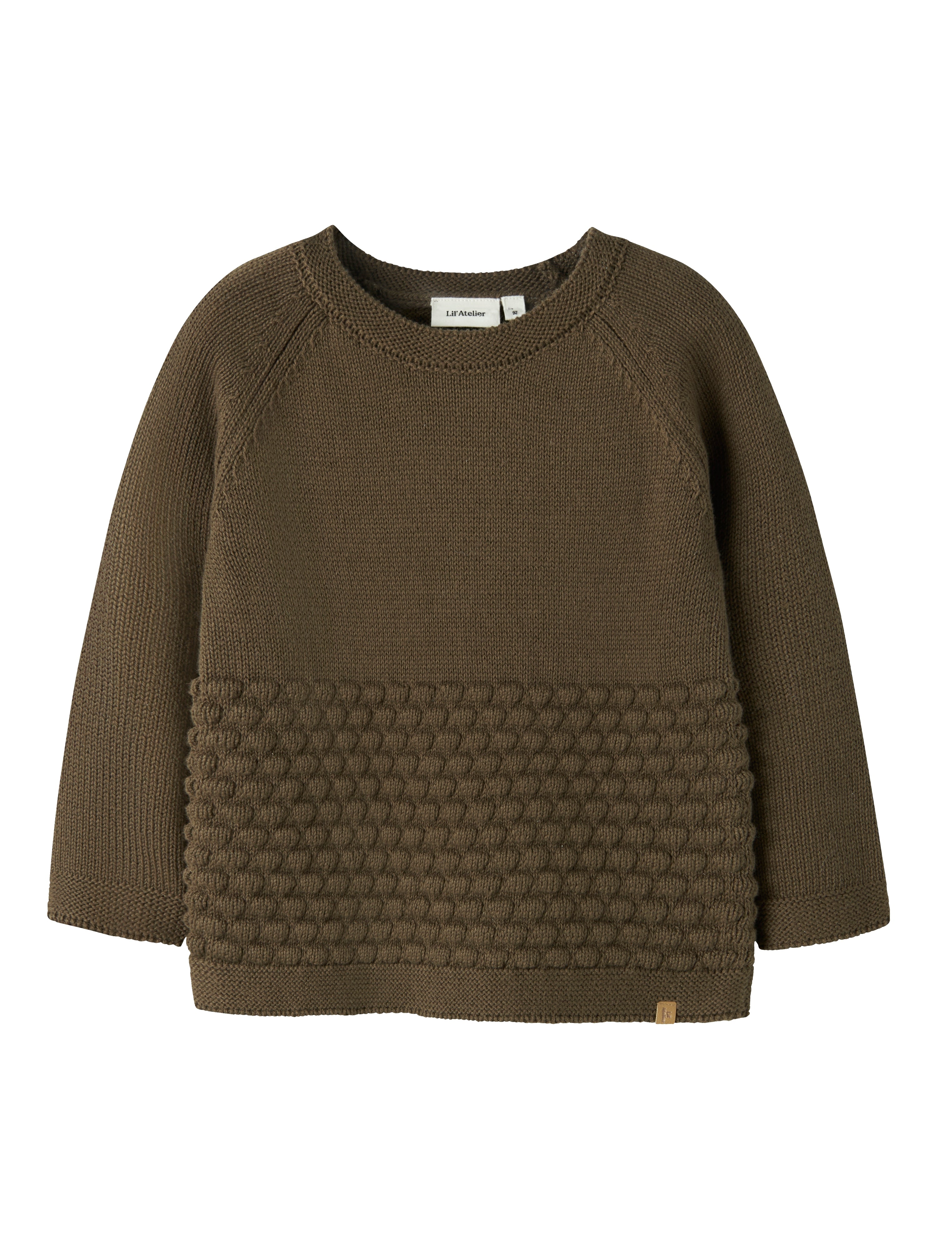 Lil Atelier - Nobir LS Knit - Teak