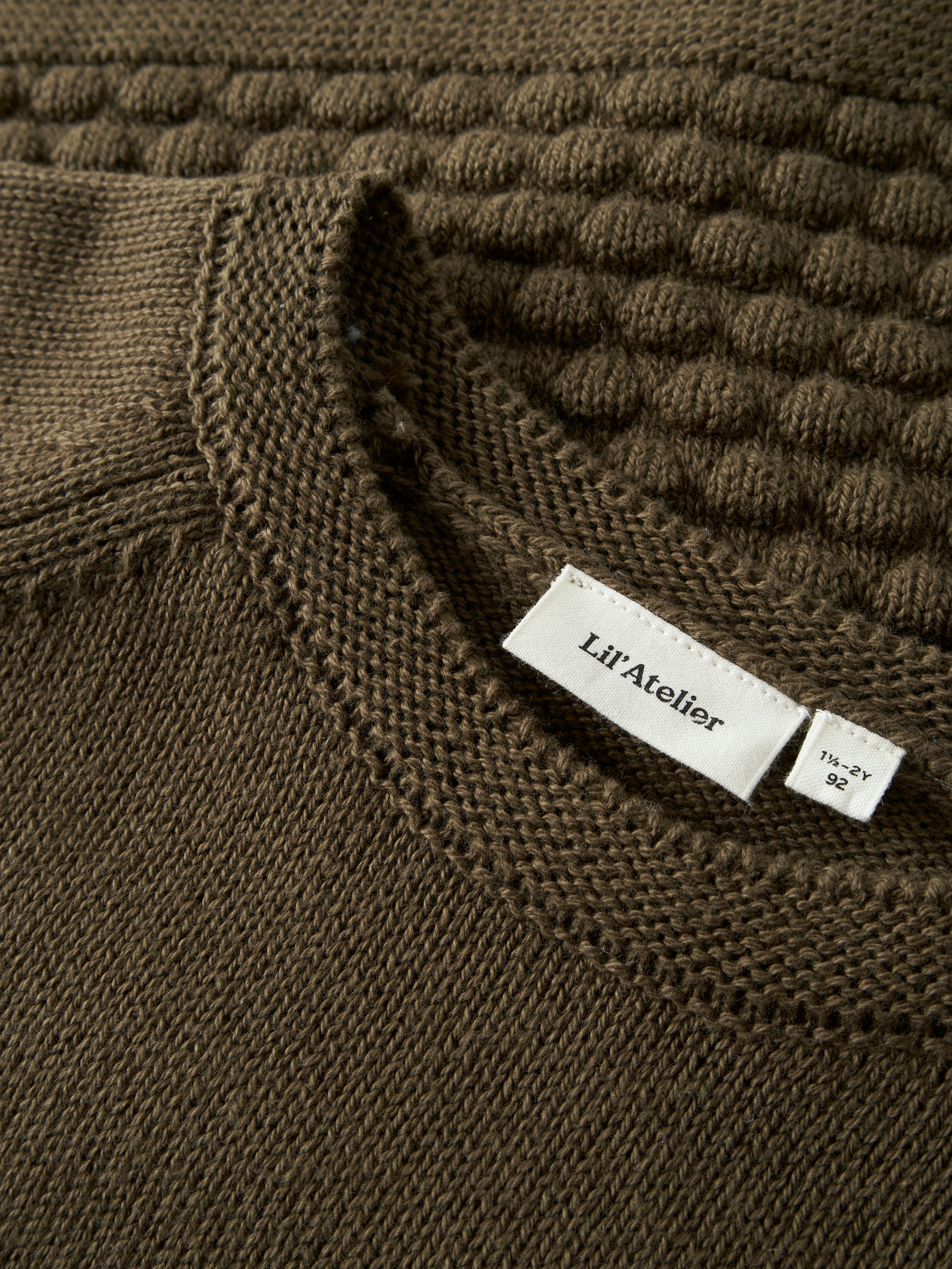 Lil Atelier - Nobir LS Knit - Teak
