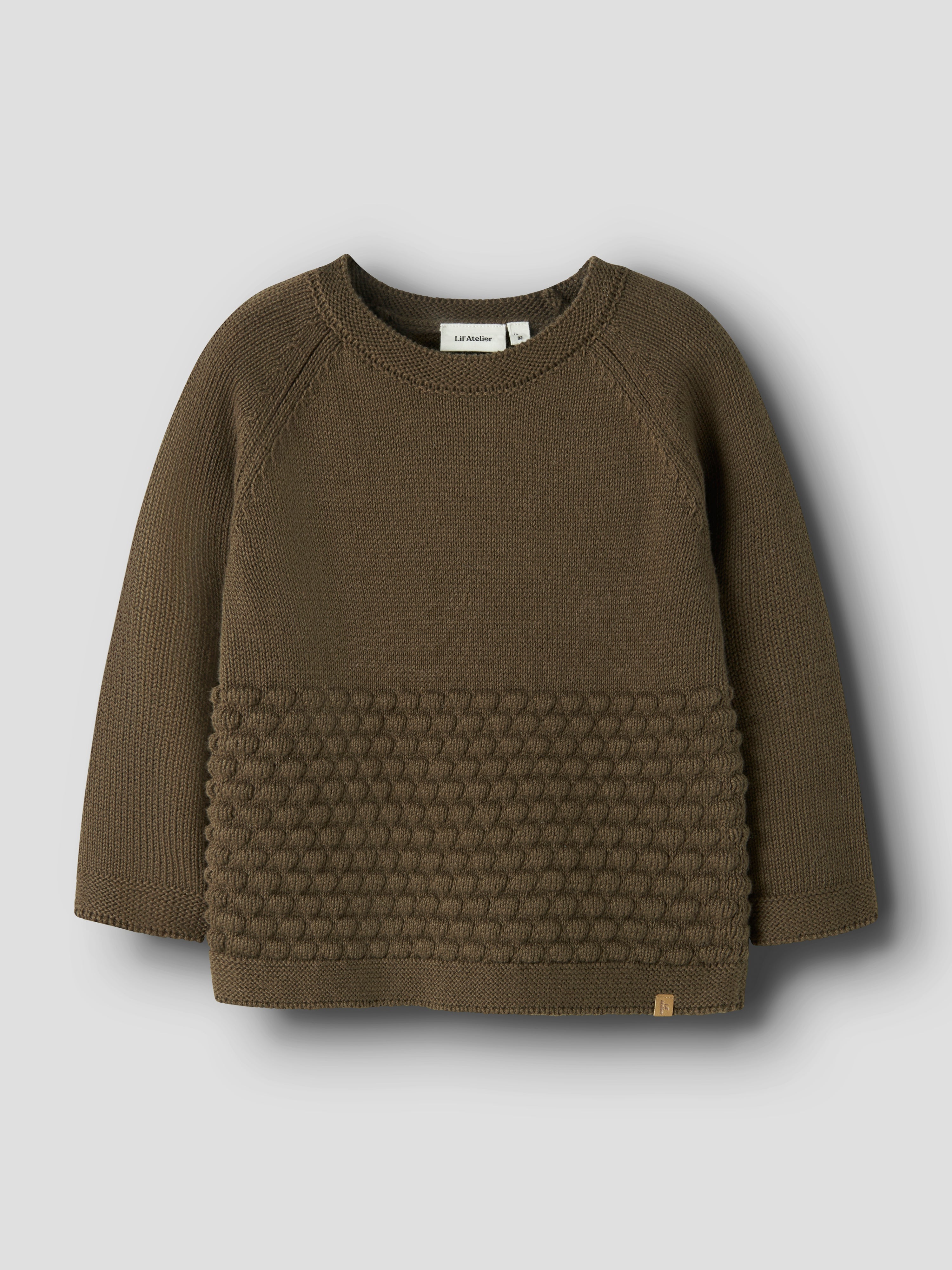 Lil Atelier - Nobir LS Knit - Teak