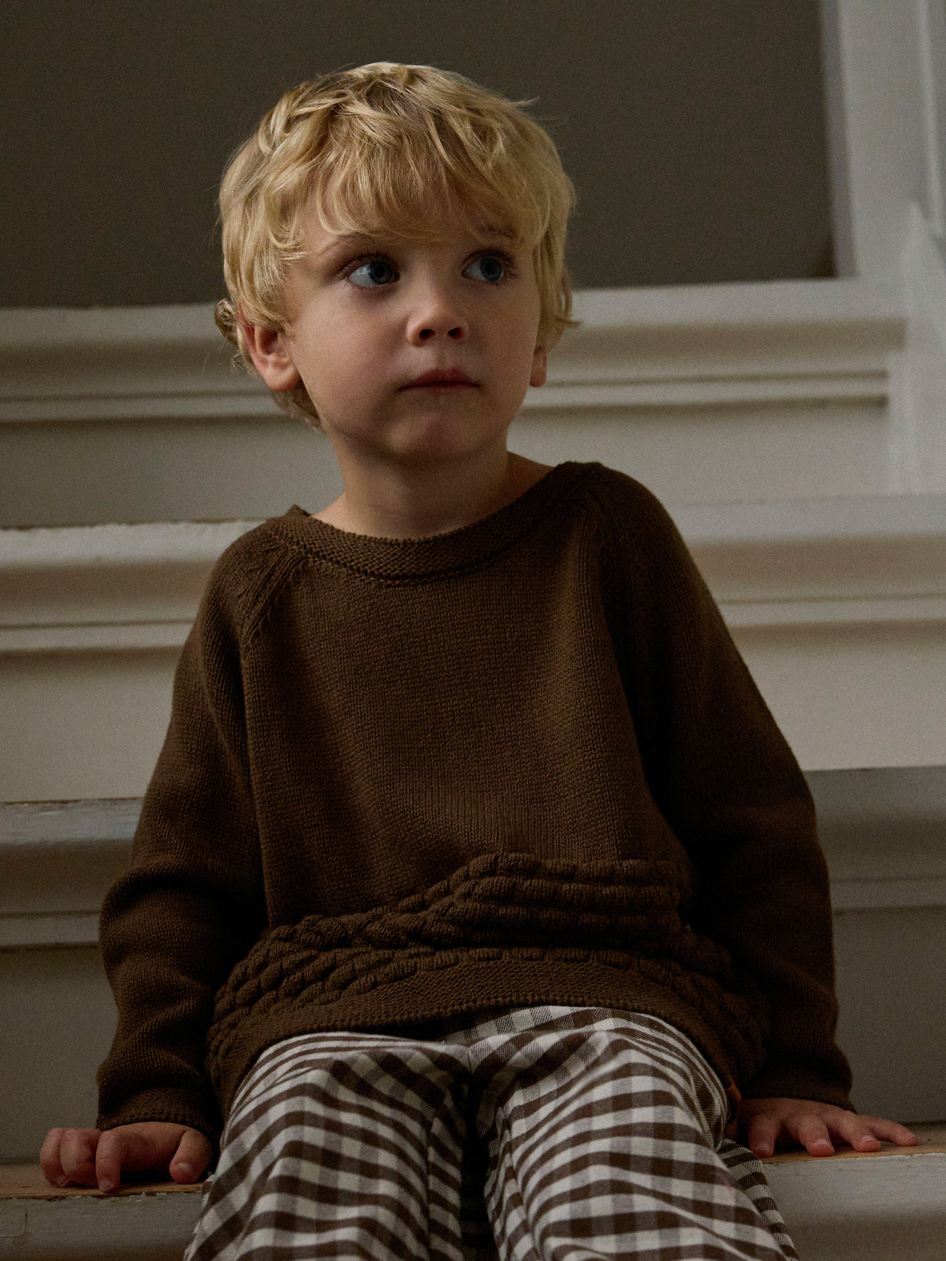 Lil Atelier - Nobir LS Knit - Teak