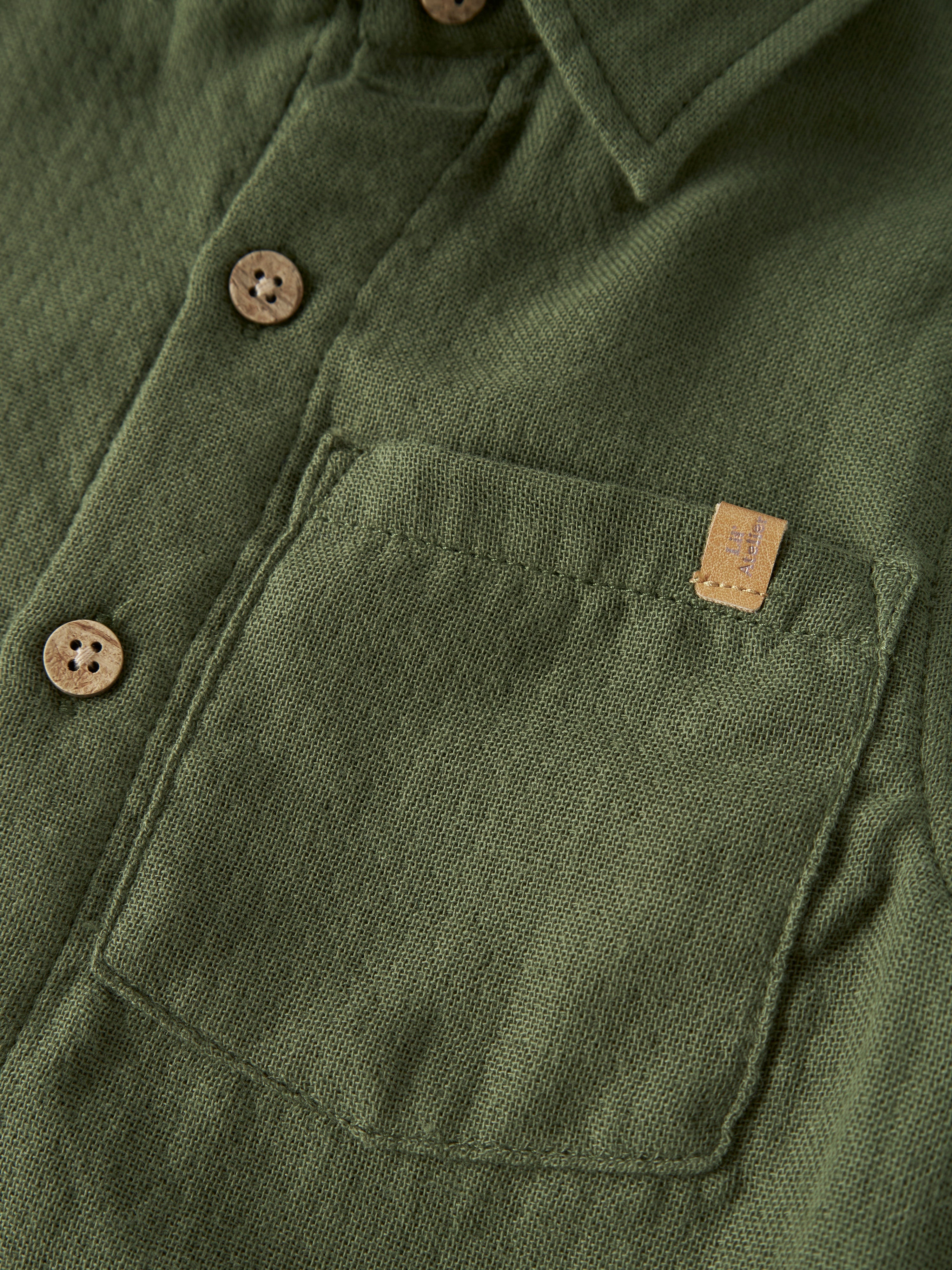 Lil Atelier Neppo - LS Loose Shirt - Cypress