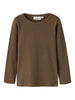Lil Atelier - Gabo Bob LS Slim Top - Teak