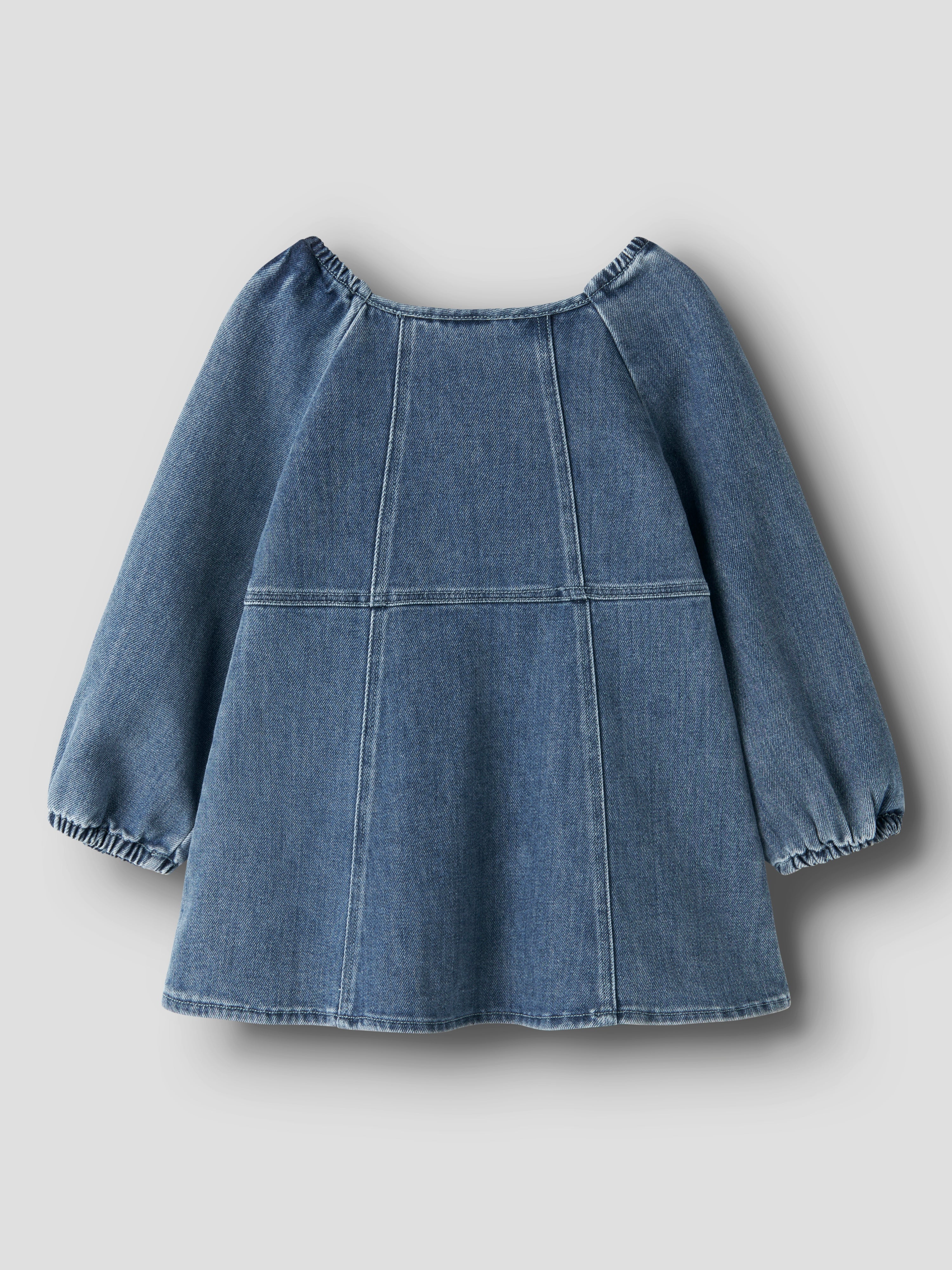 Lil Atelier Obello - LS Loose Denim Dress - Dark Blue Denim