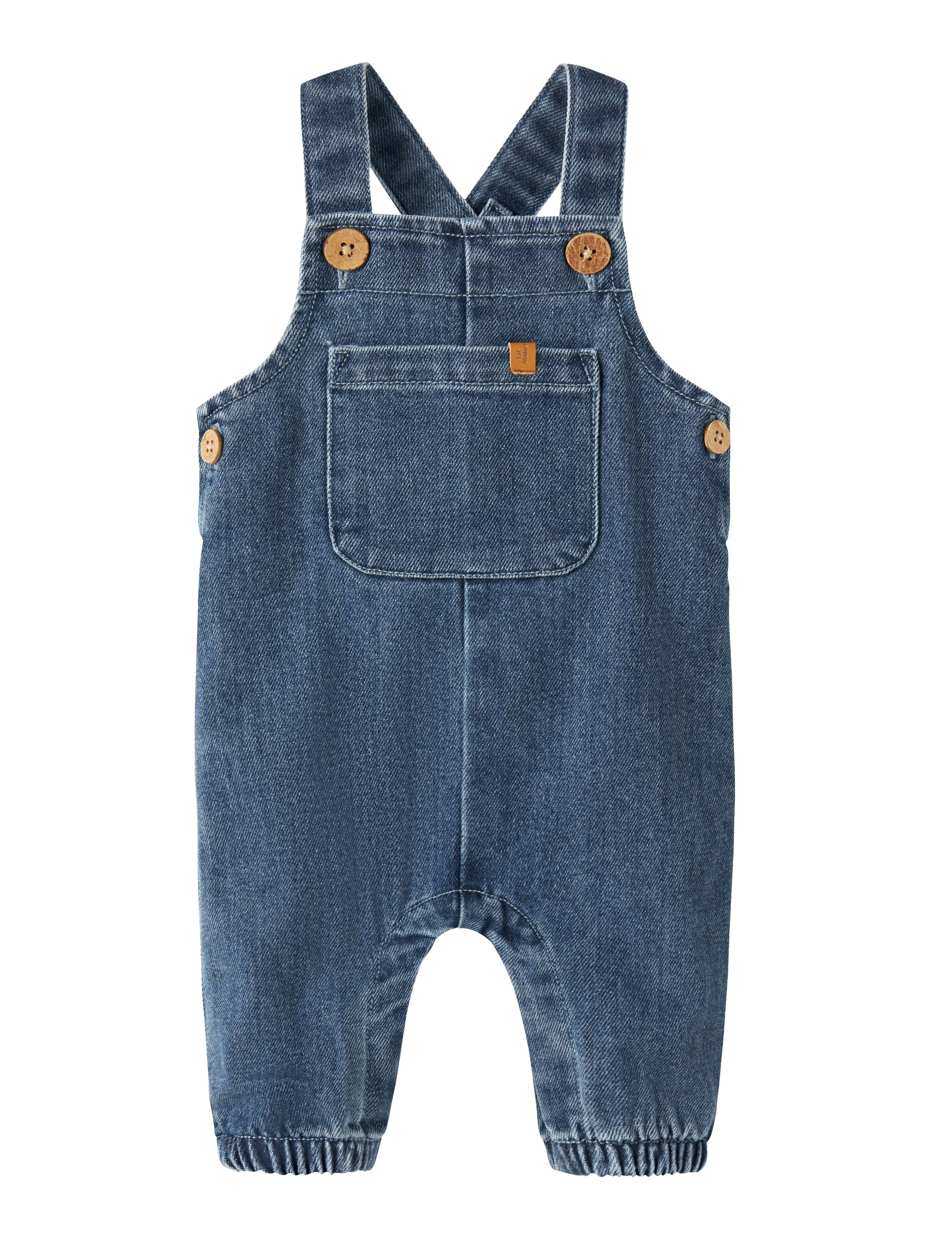 Lil Atelier Obello - Denim Overall -  Dark Blue Denim