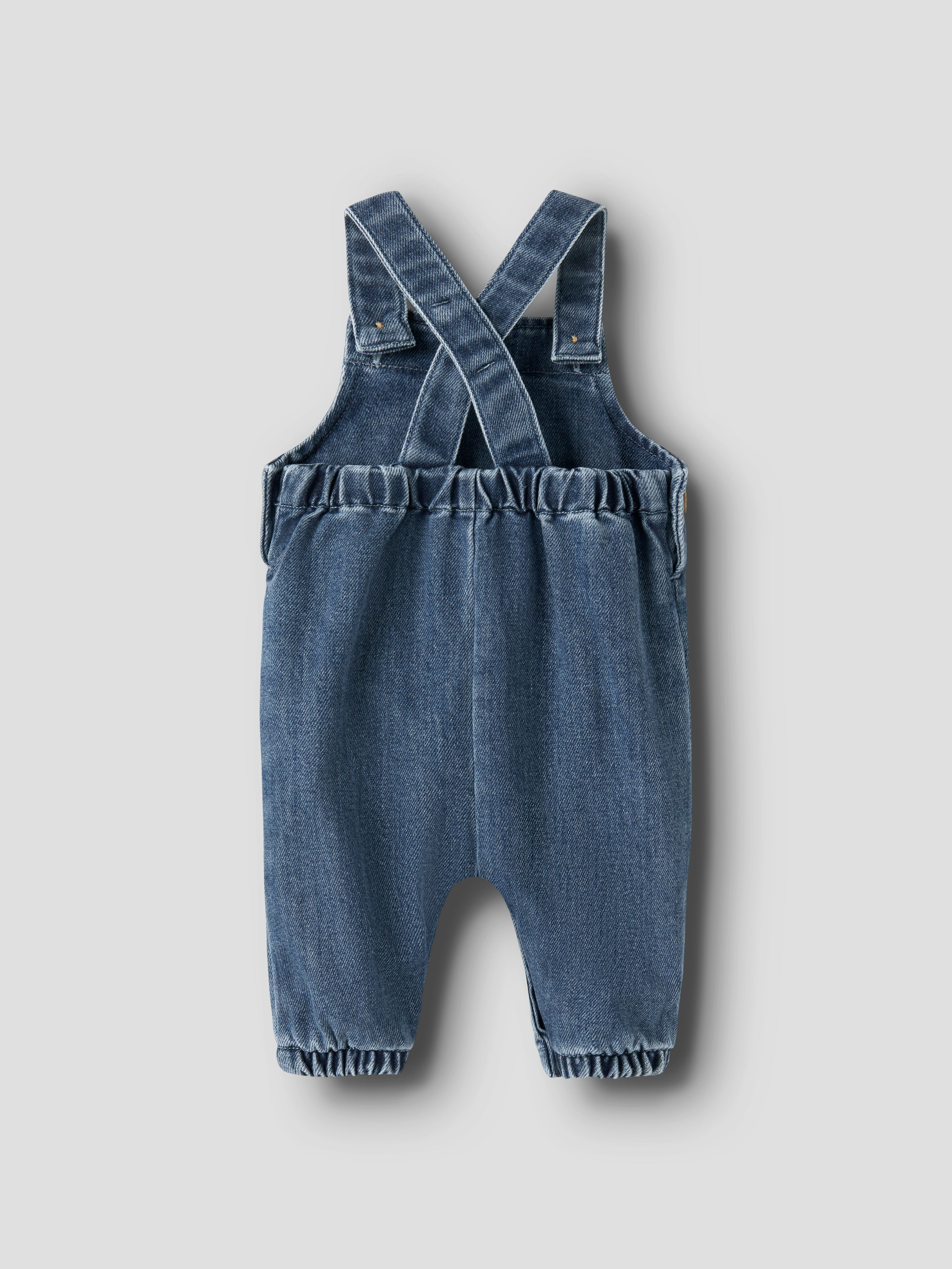Lil Atelier Obello - Denim Overall -  Dark Blue Denim