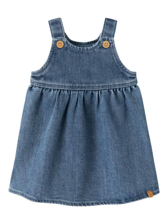 Lil Atelier Obello- Loose Denim Spencer - Dark Blue Denim