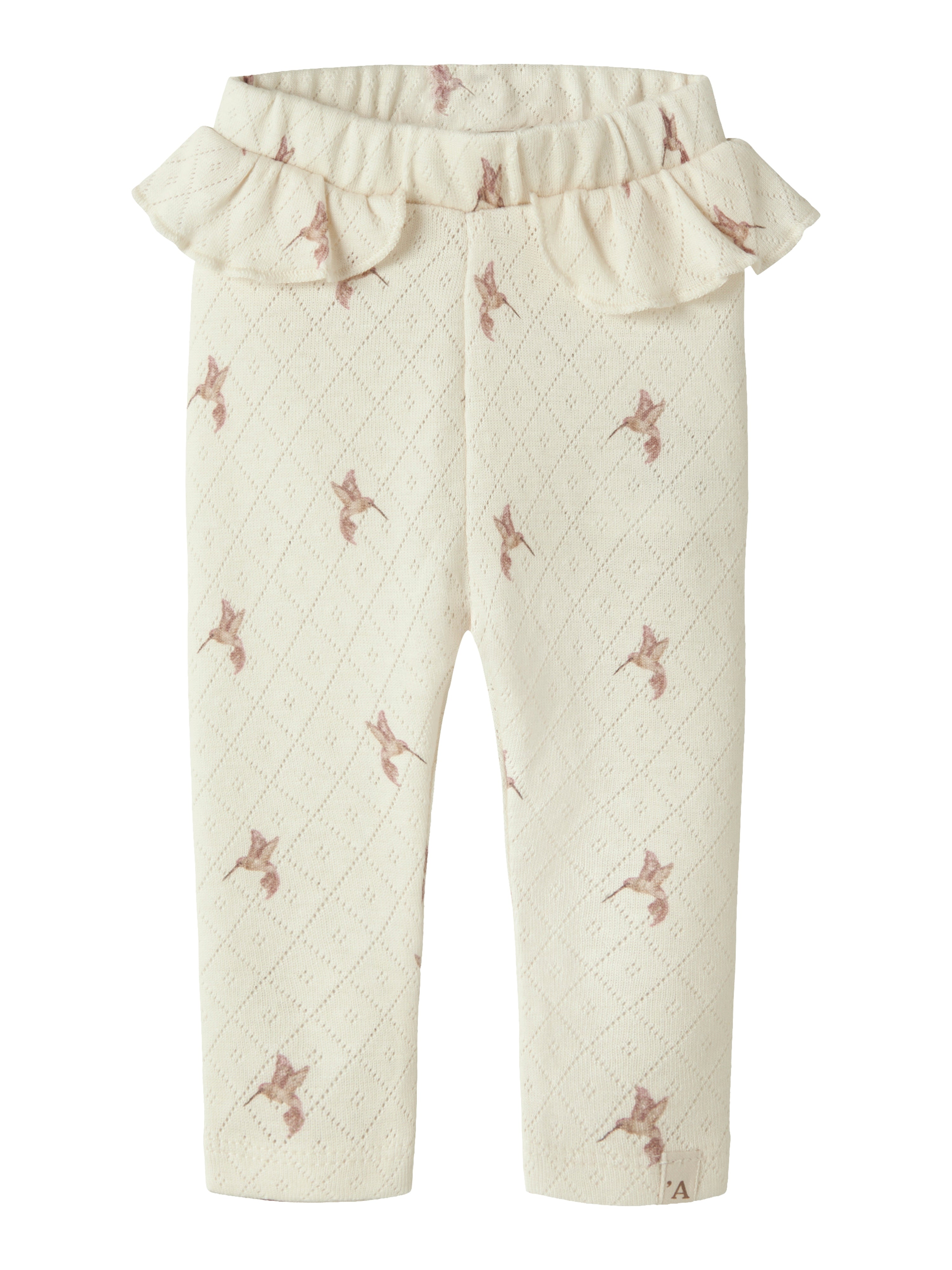 Lil Atelier Rachello - Sig Slim Leggings - Turtledove / Bird