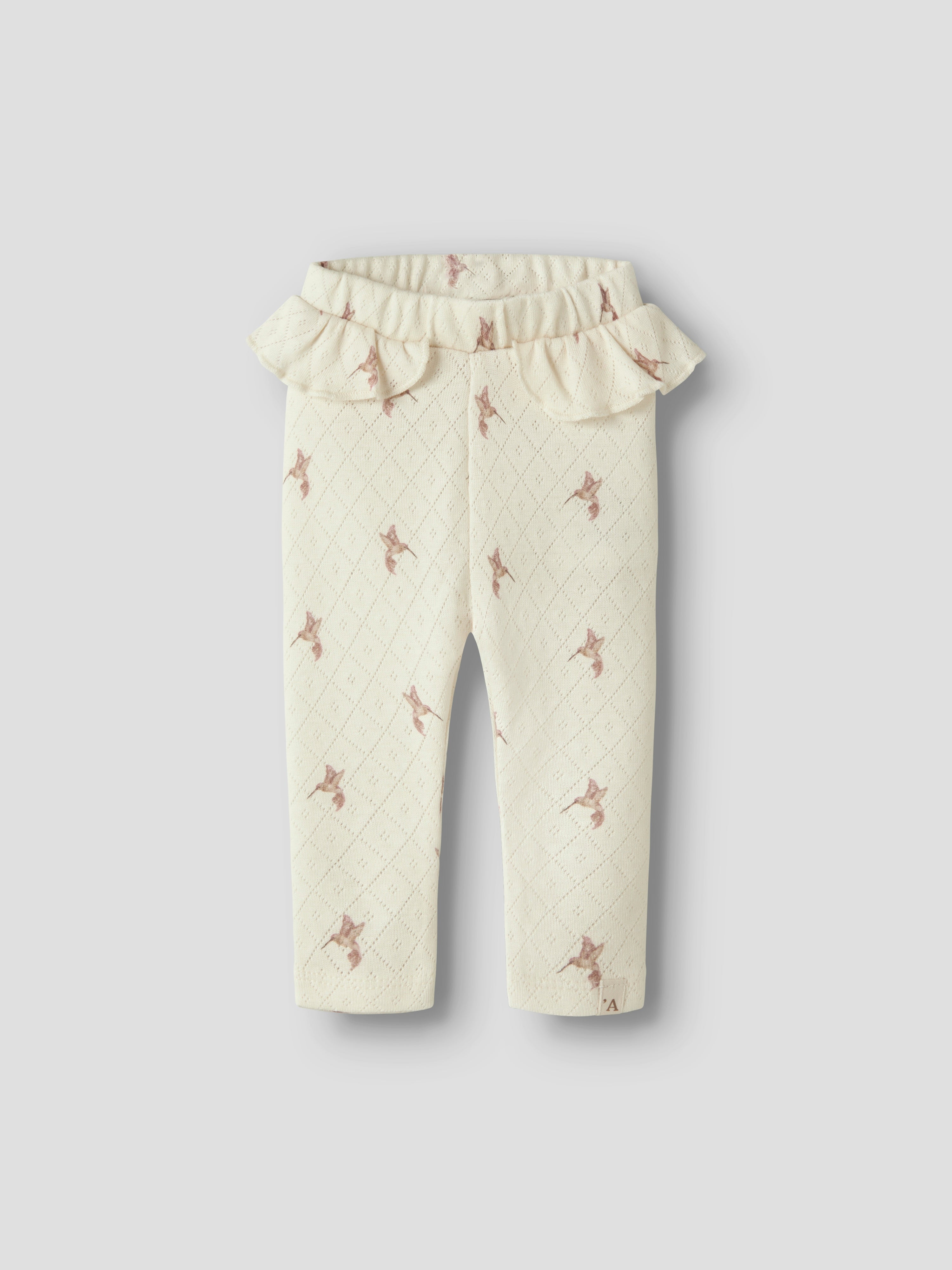 Lil Atelier Rachello - Sig Slim Leggings - Turtledove / Bird