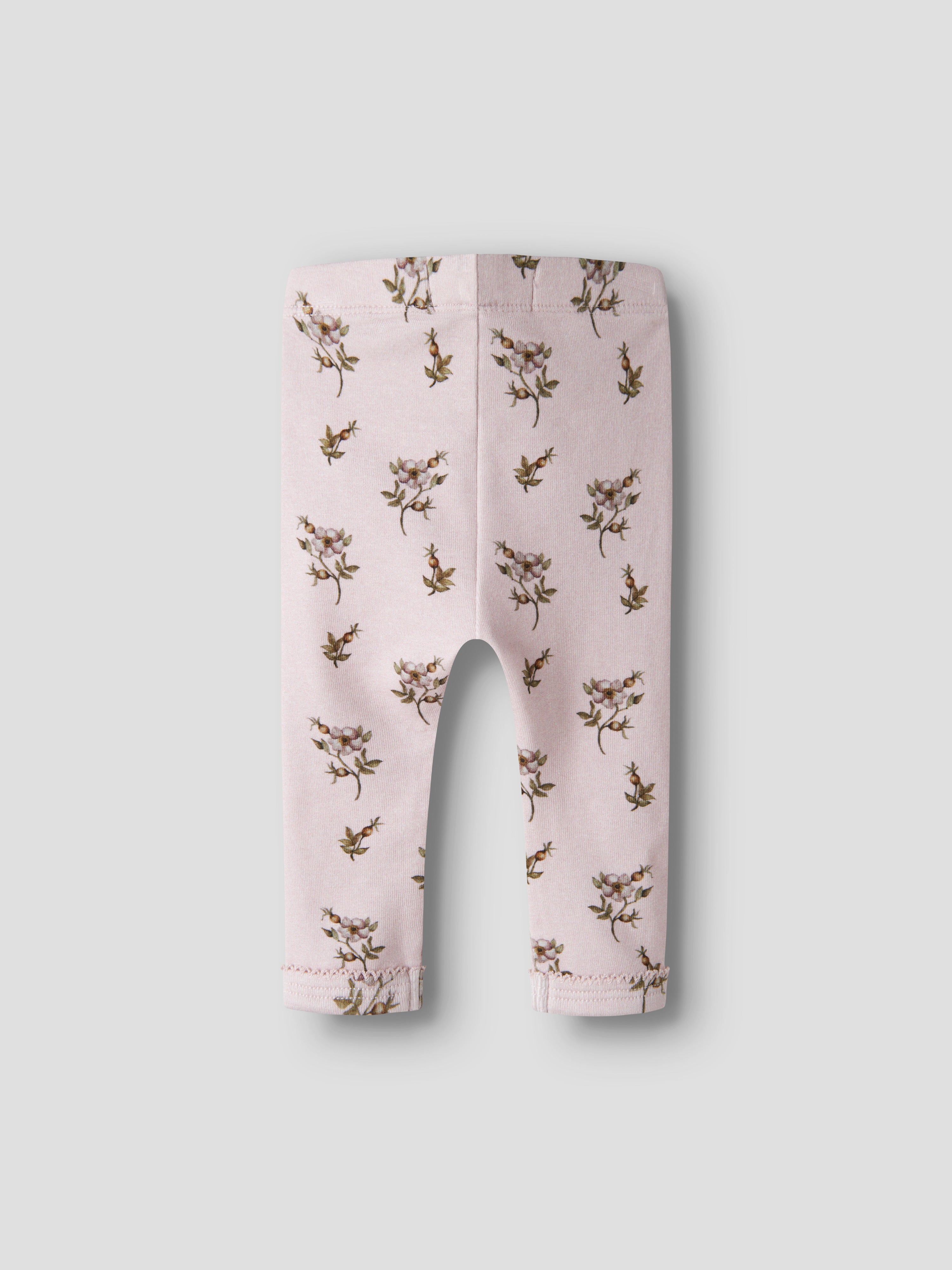 Lil Atelier - Gayo Sin Slim Leggings - Hushed Violet / Apple Rose