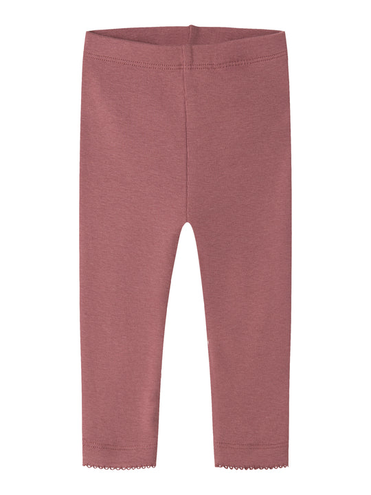 Lil Atelier - Gayo Slim Leggings - Withered Rose