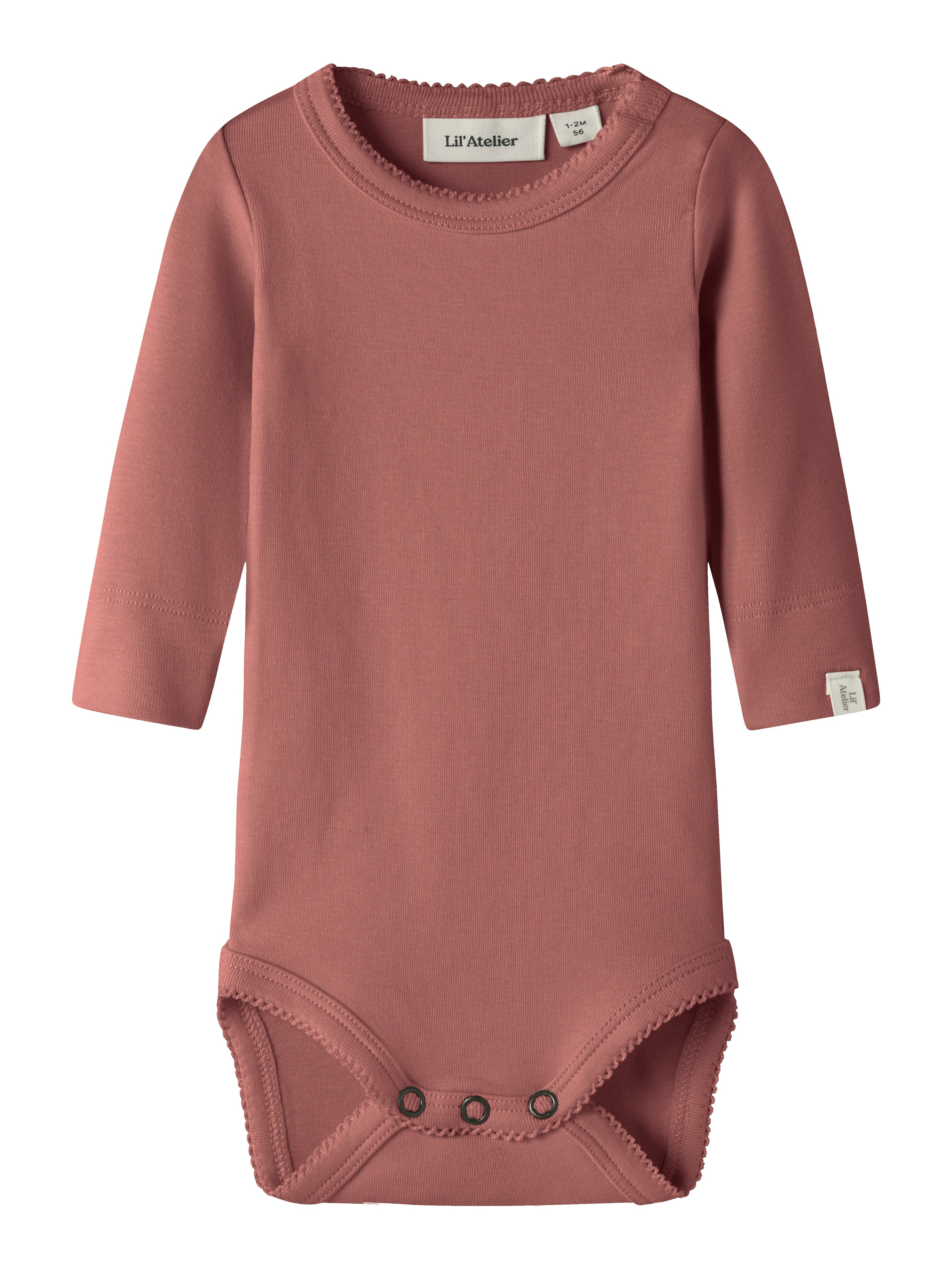 Lil Atelier - Gayo LS Slim Body - Withered Rose