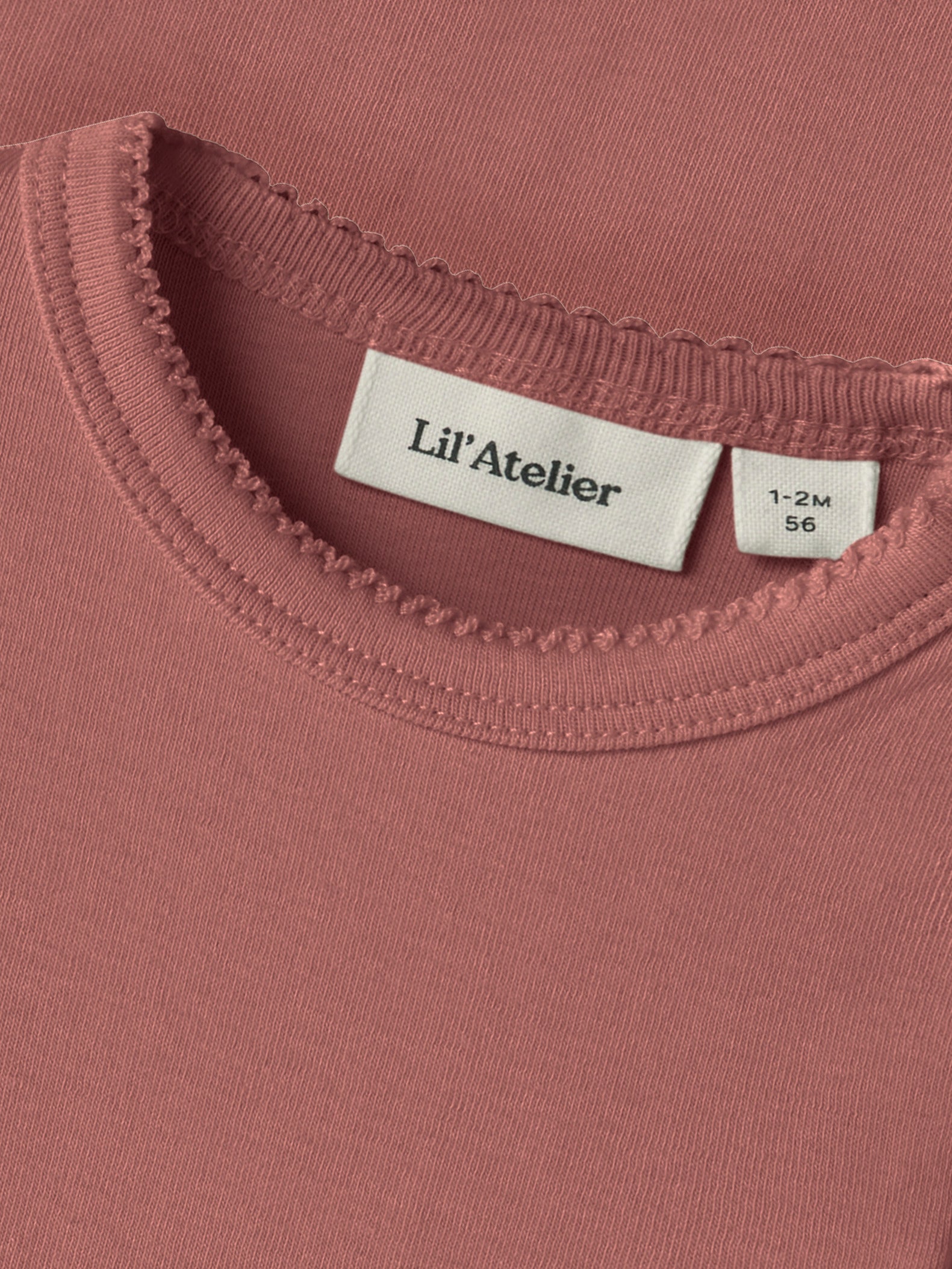Lil Atelier - Gayo LS Slim Body - Withered Rose