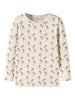 Lil Atelier Gayo - Sig LS Slim Top - Turtledove / Artichoke