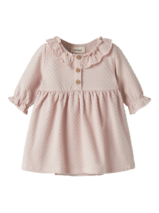 Lil Atelier - Noel LS Body Dress - Hushed Violet