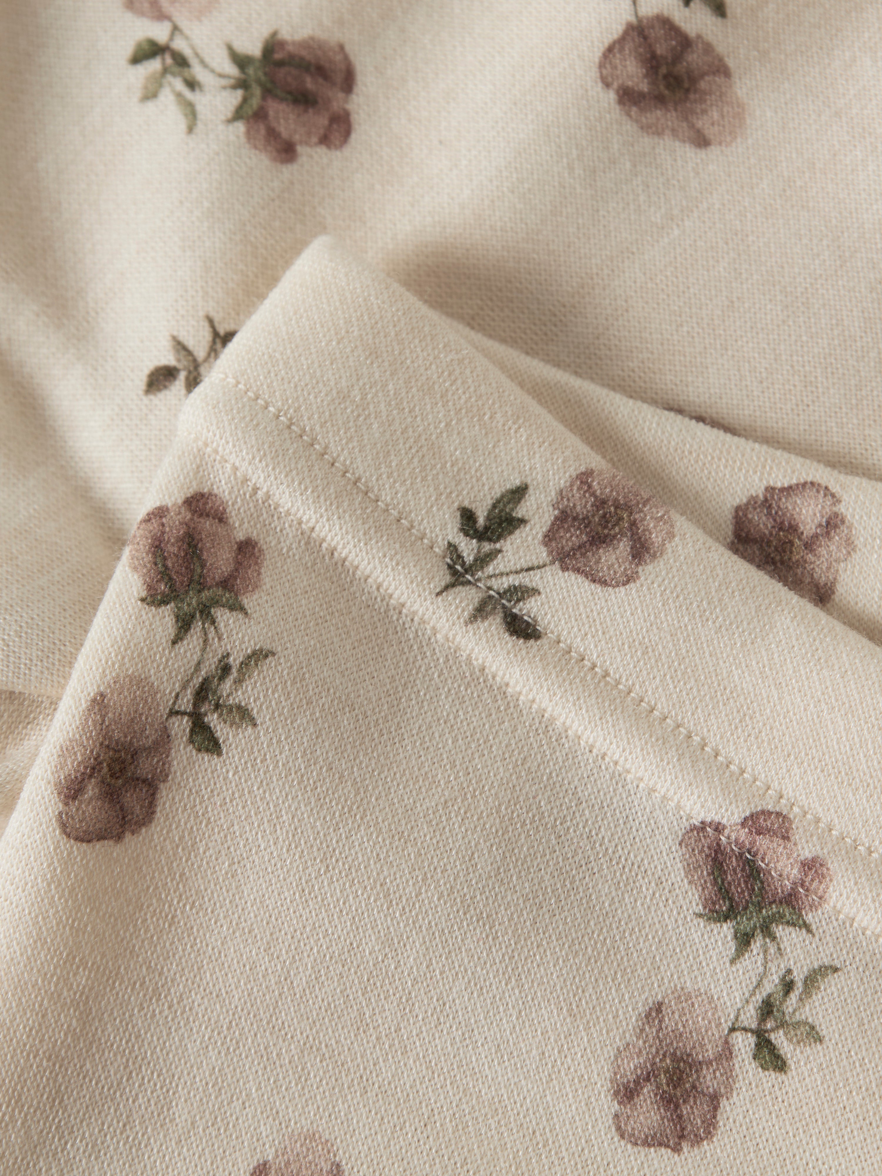 Lil Atelier Nilo - Nun Wool Slim Leggings - Turtledove/Flower
