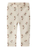 Lil Atelier Nilo - Nun Wool Slim Leggings - Turtledove/Flower