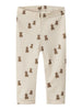 Lil Atelier Nilo - Nun Wool Slim Leggings - Turtledove/Teddy Bear