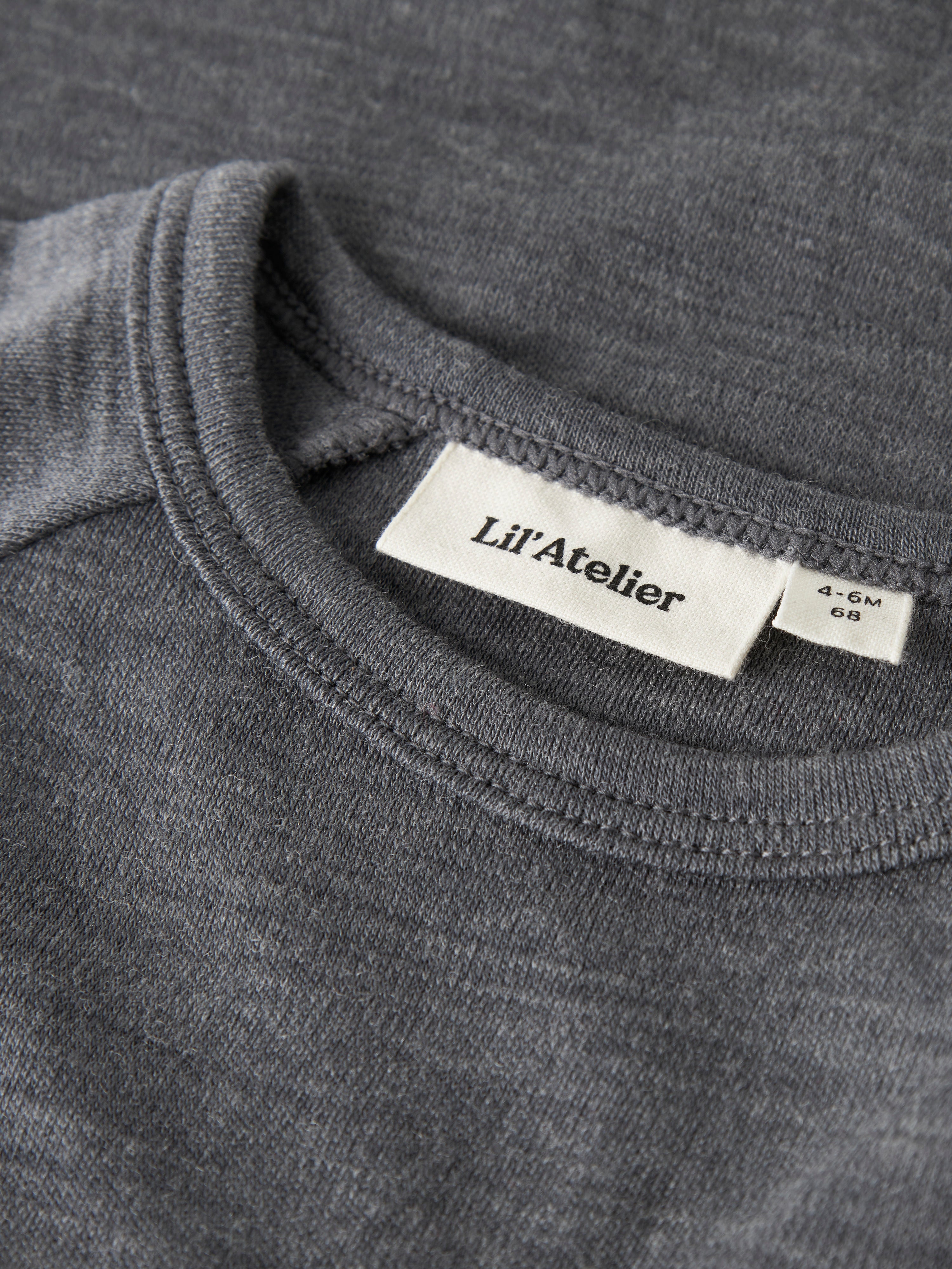 Lil Atelier Nilo - Nester Wool LS Slim Body - Poppy Seed