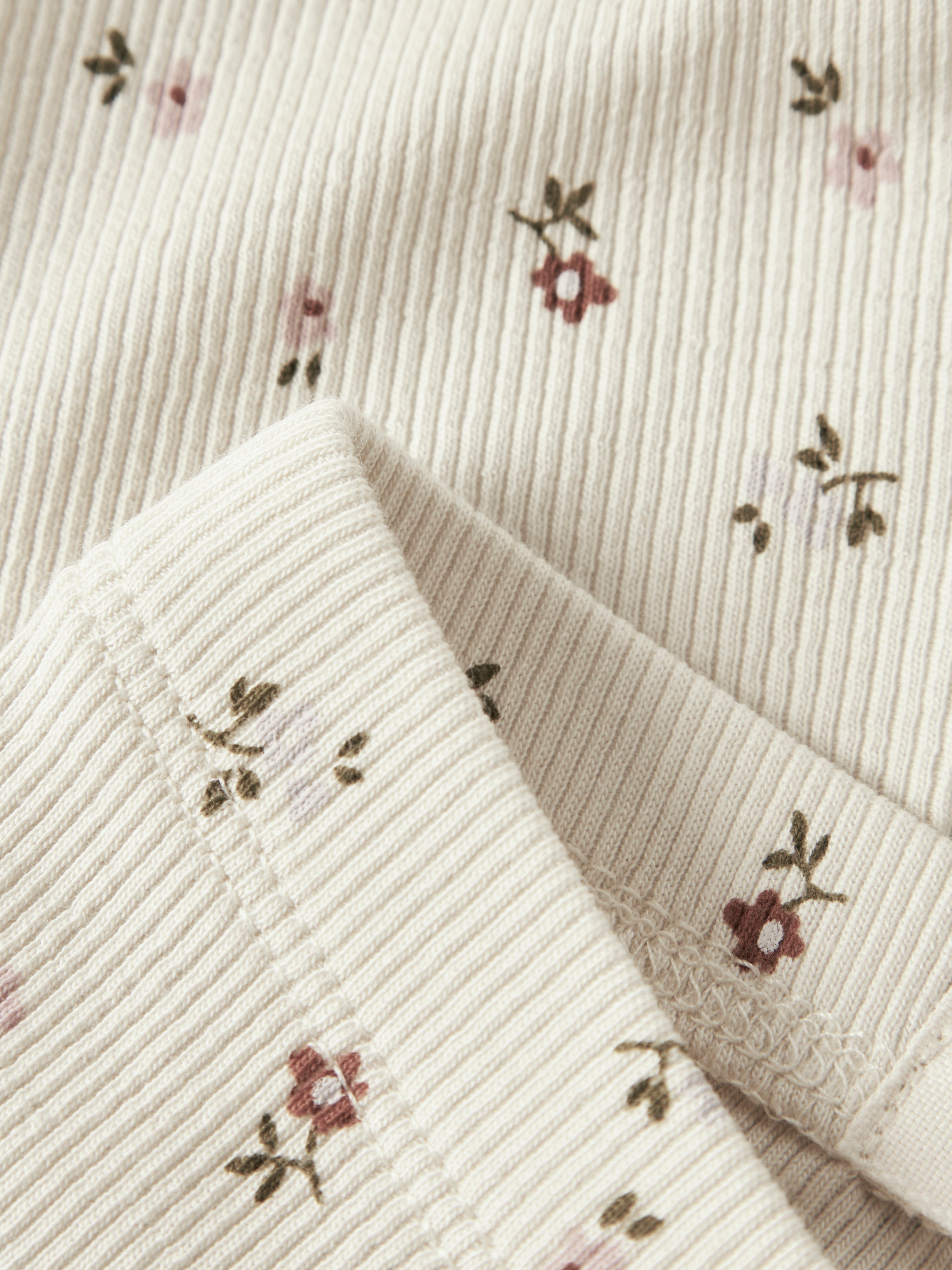 Lil Atelier Gago - Slim Leggings NOOS - Turtledove/Flower