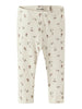 Lil Atelier Gago - Slim Leggings NOOS - Turtledove/Flower