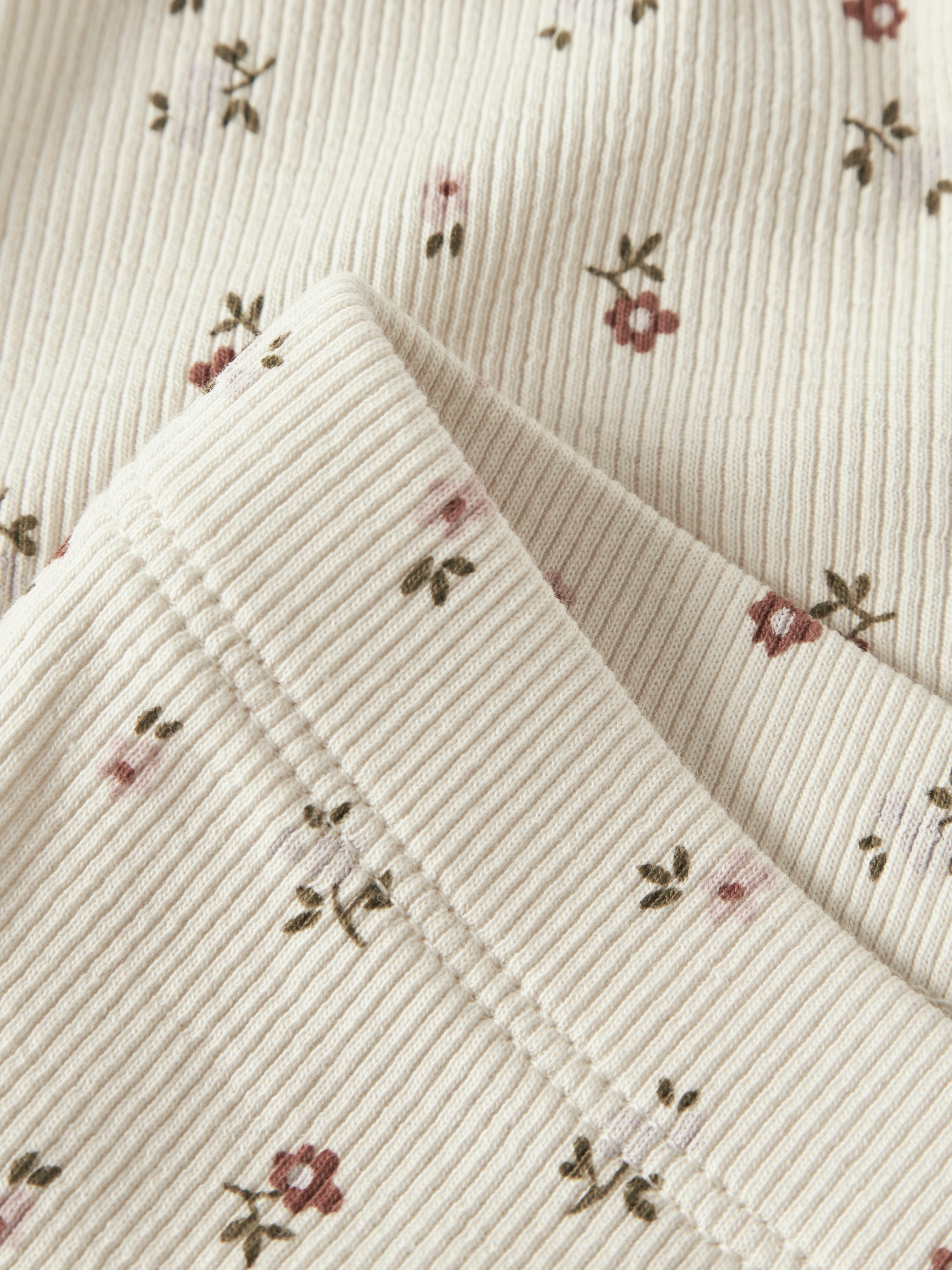 Lil Atelier Gago - Slim Leggings NOOS - Turtledove/Flower