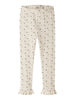 Lil Atelier Lago - Mer Slim Leggings - Turtledove/Blue Flower