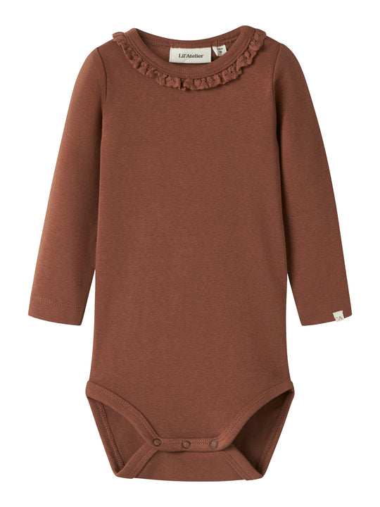 Lil Atelier Layo - Sup LS Slim Body - Maple Syrup