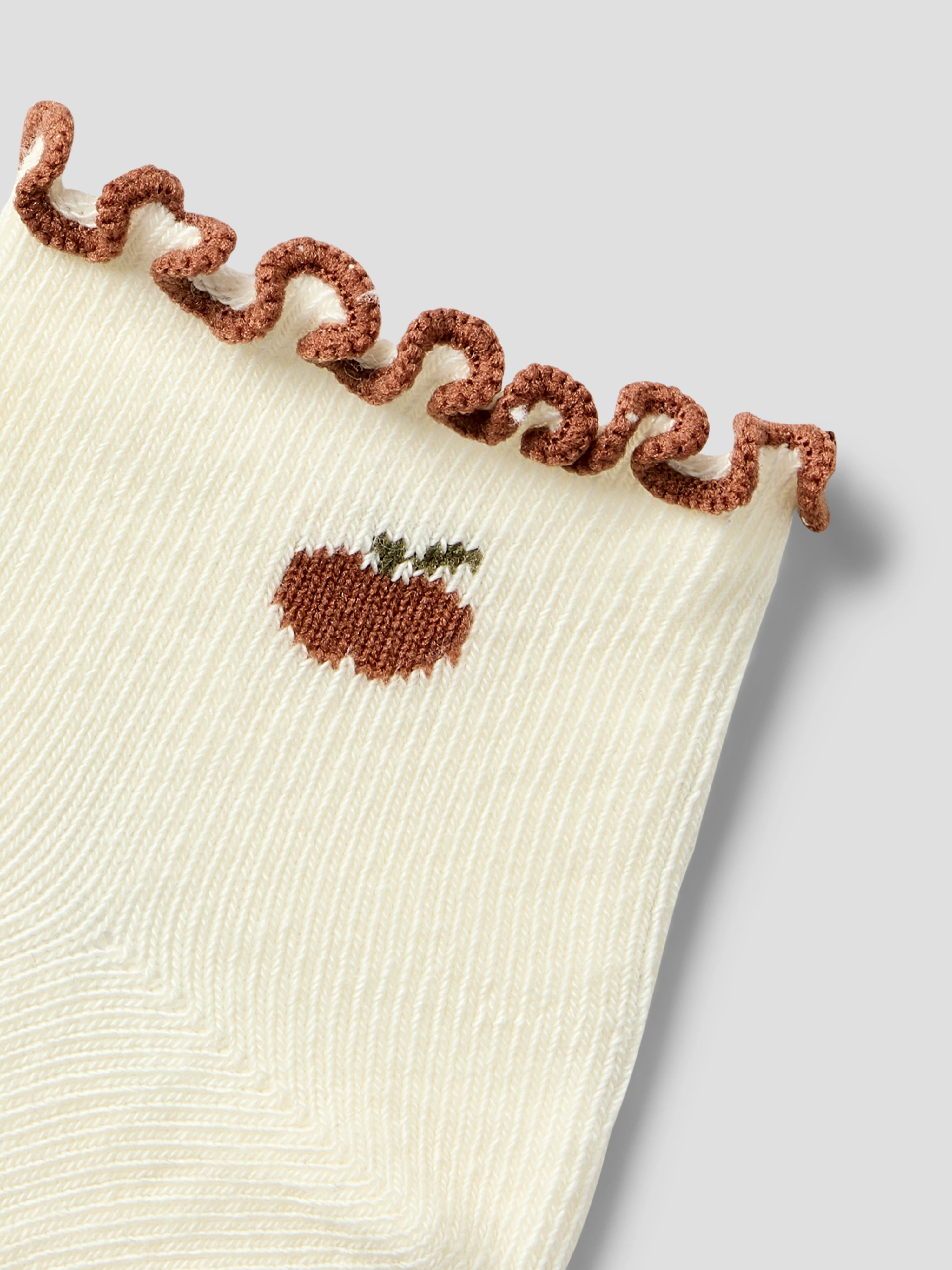 Lil Atelier Fiducia - Socks - Coconut Milk/Apple