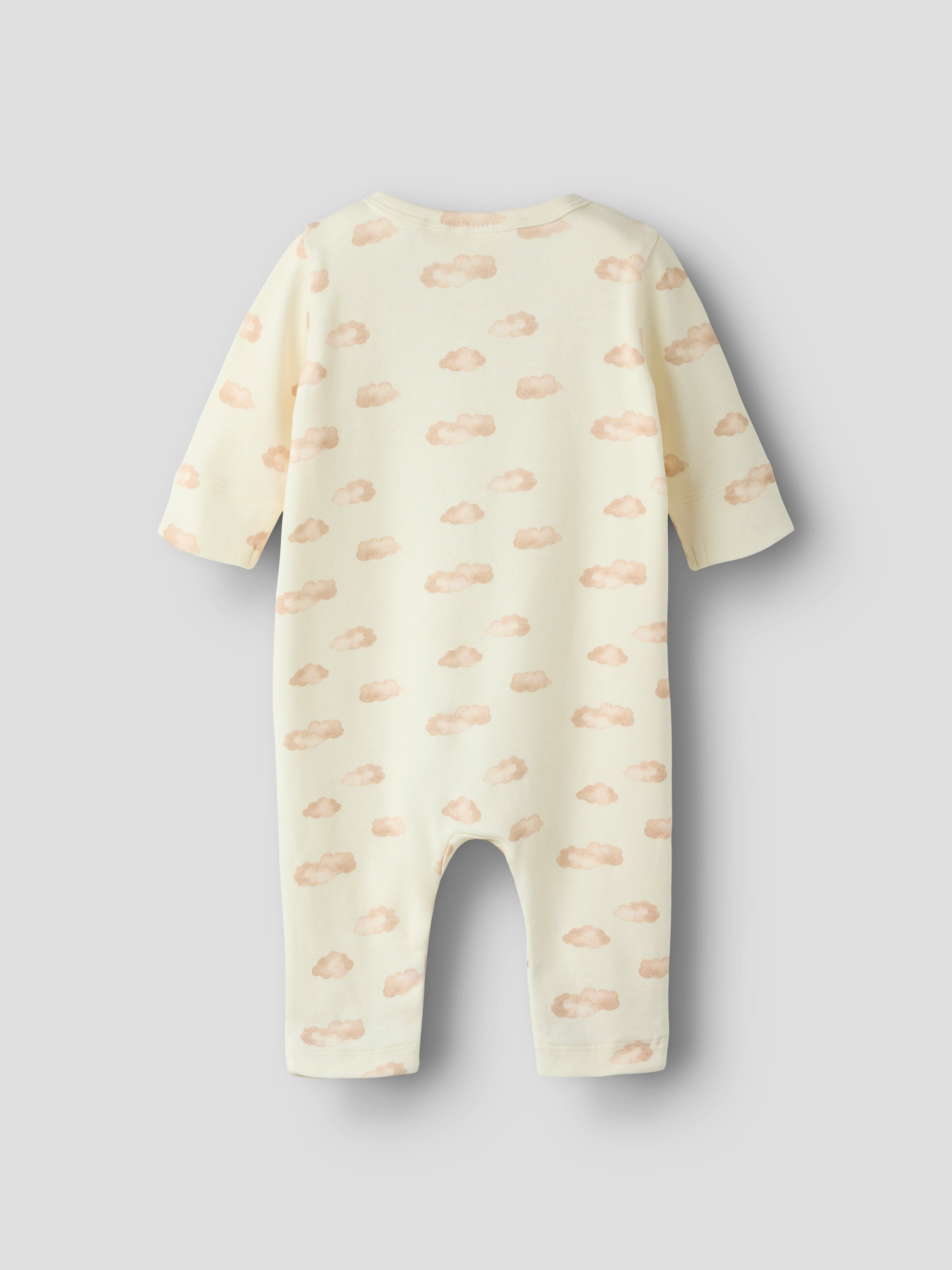 Lil Atelier Gio - LS Nightuit - Turtledove/Cloud