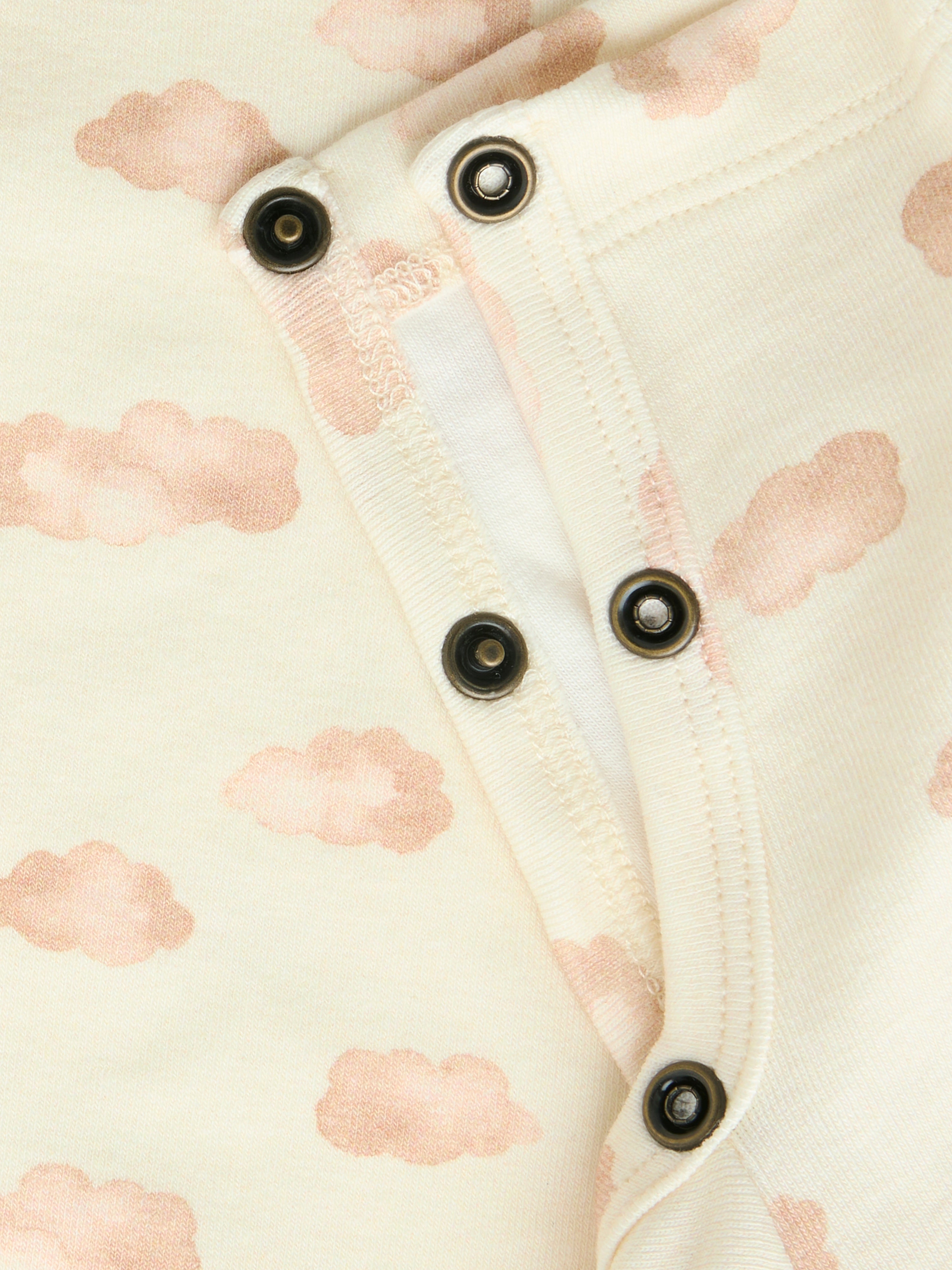 Lil Atelier Gio - LS Nightuit - Turtledove/Cloud