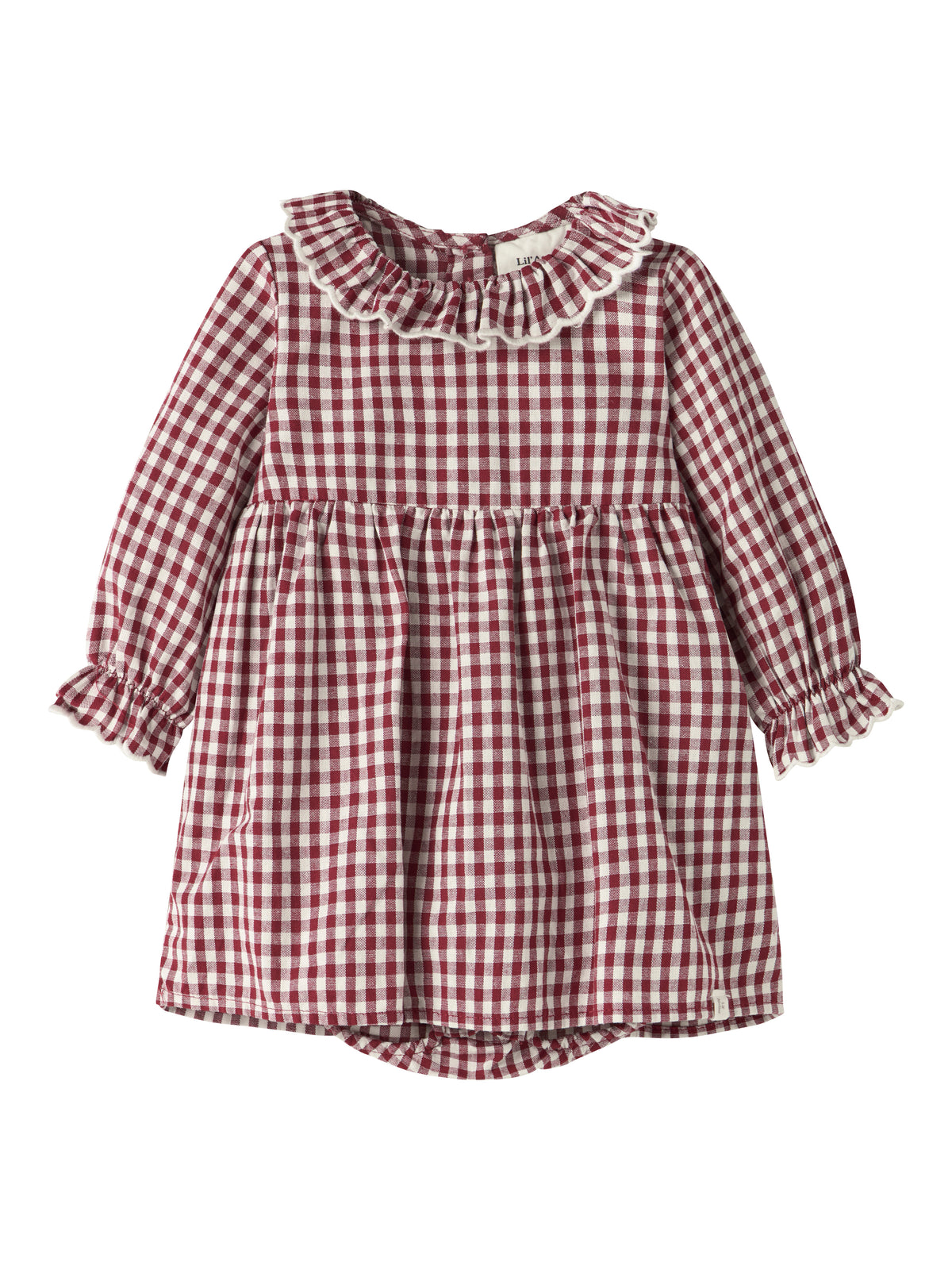 Lil Atelier Roanne - LS Loose Body Dress - Biking Red