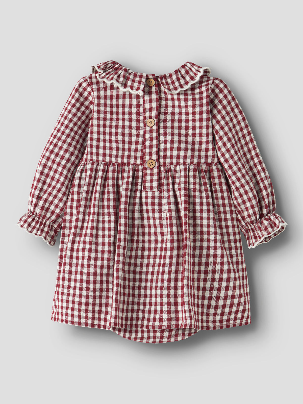 Lil Atelier Roanne - LS Loose Body Dress - Biking Red