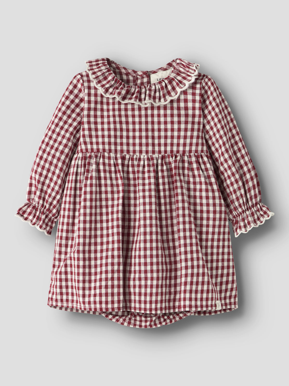 Lil Atelier Roanne - LS Loose Body Dress - Biking Red