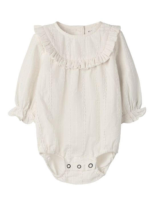 Lil Atelier Rosea - Fik LS Loose Romper - Turtledove