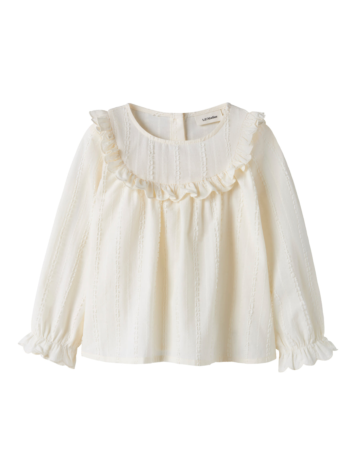 Lil Atelier Rosea - LS Loose Shirt - Turtledove