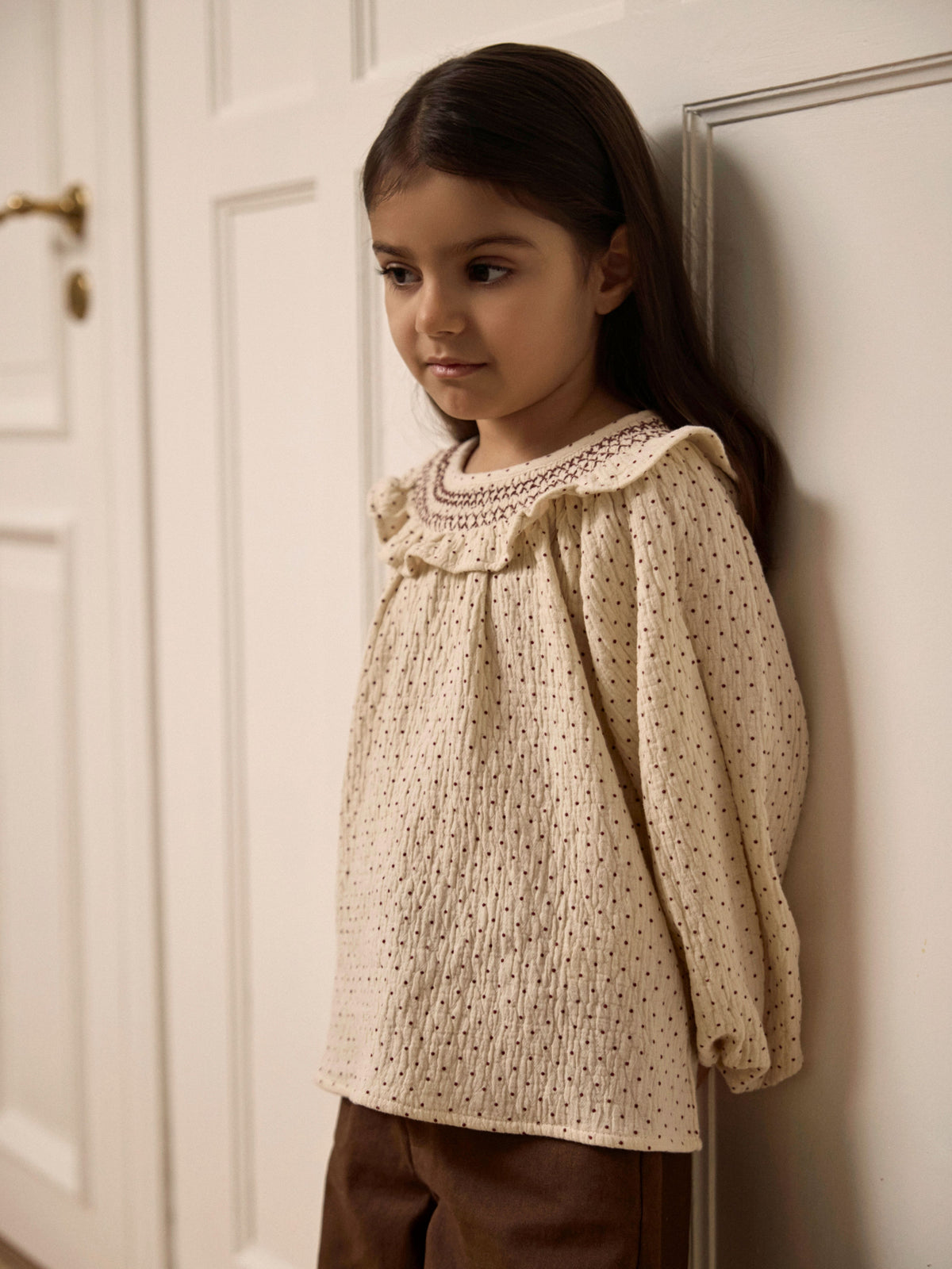 Lil Atelier Roa - LS Loose Shirt - Turtledove