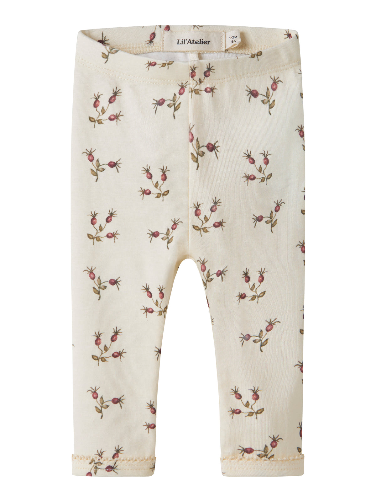 Lil Atelier Layo - Sin Slim Leggings - Turtledove / Rosehip