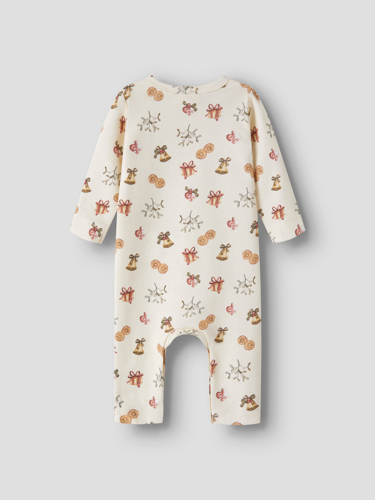 Lil Atelier Layo - Gip LS Slim Suit - Turtledove / Old Christmas